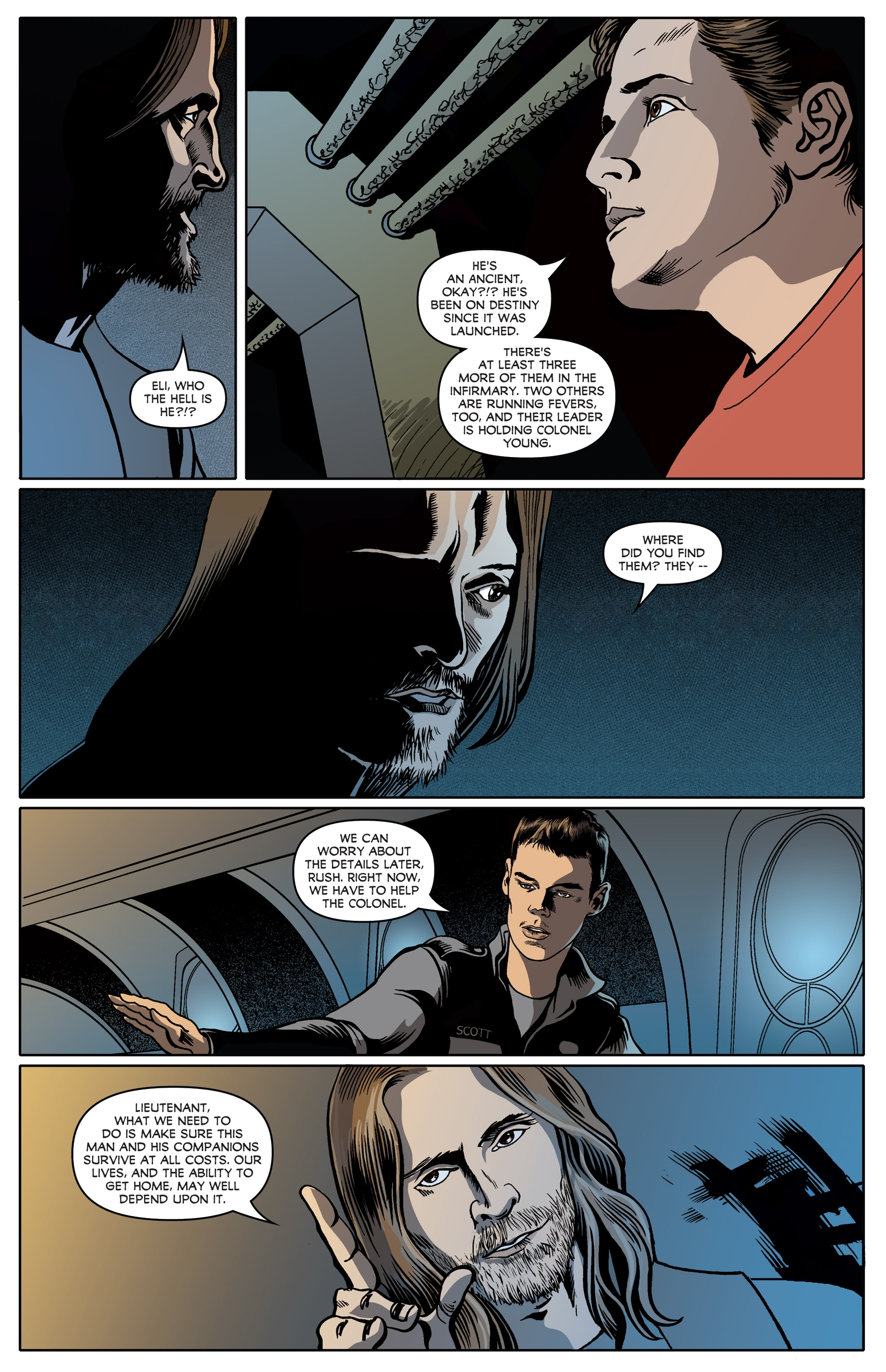 Read online Stargate Universe comic -  Issue #2 - 12