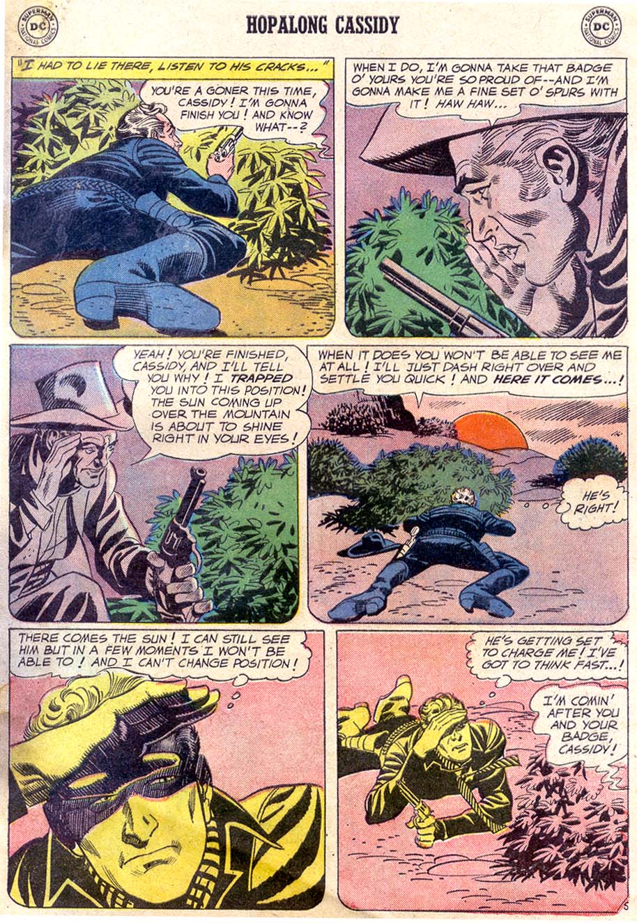 Read online Hopalong Cassidy comic -  Issue #135 - 7