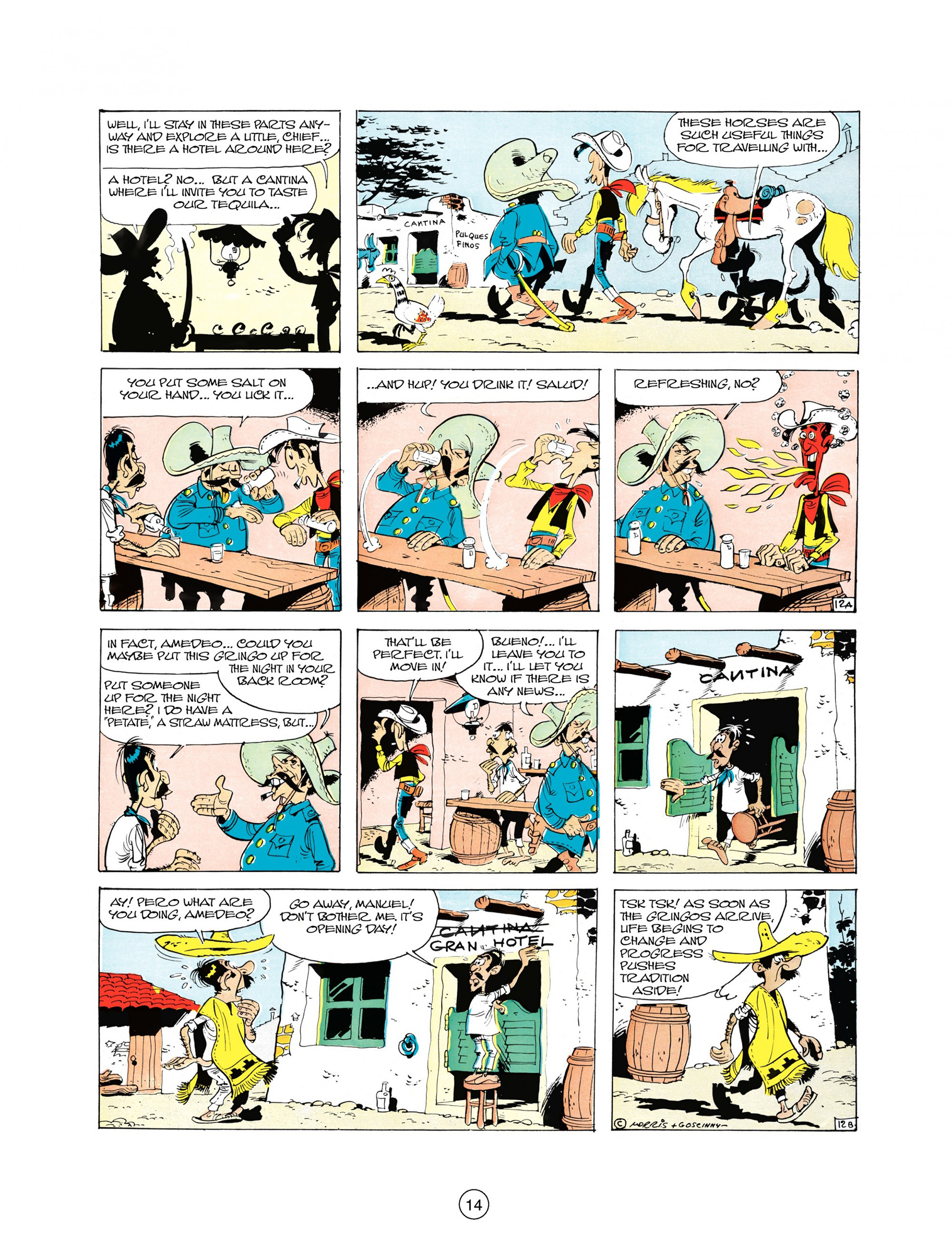 Read online A Lucky Luke Adventure comic -  Issue #10 - 14
