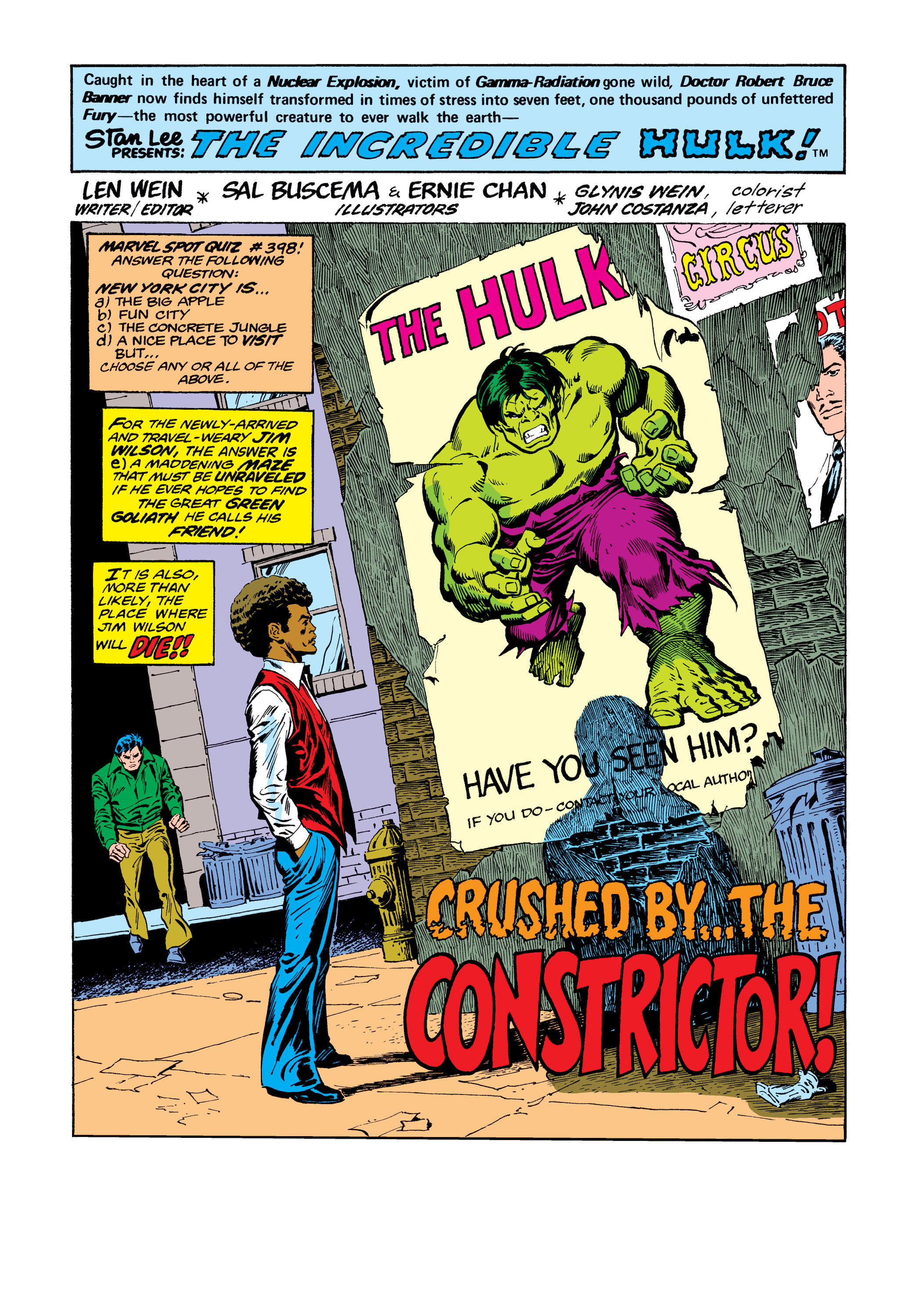 Read online Marvel Masterworks: The Incredible Hulk comic -  Issue # TPB 13 (Part 1) - 81