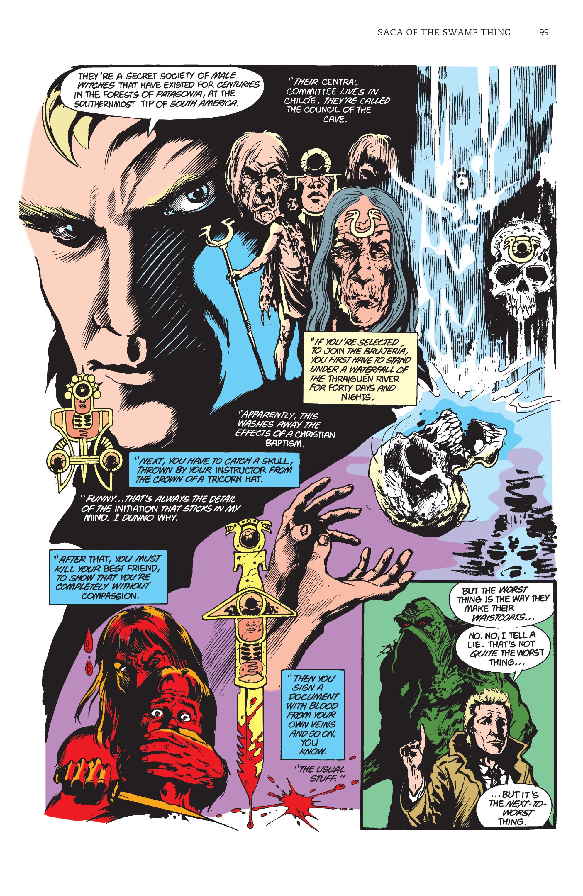 Read online Saga of the Swamp Thing comic -  Issue # TPB 4 (Part 1) - 93