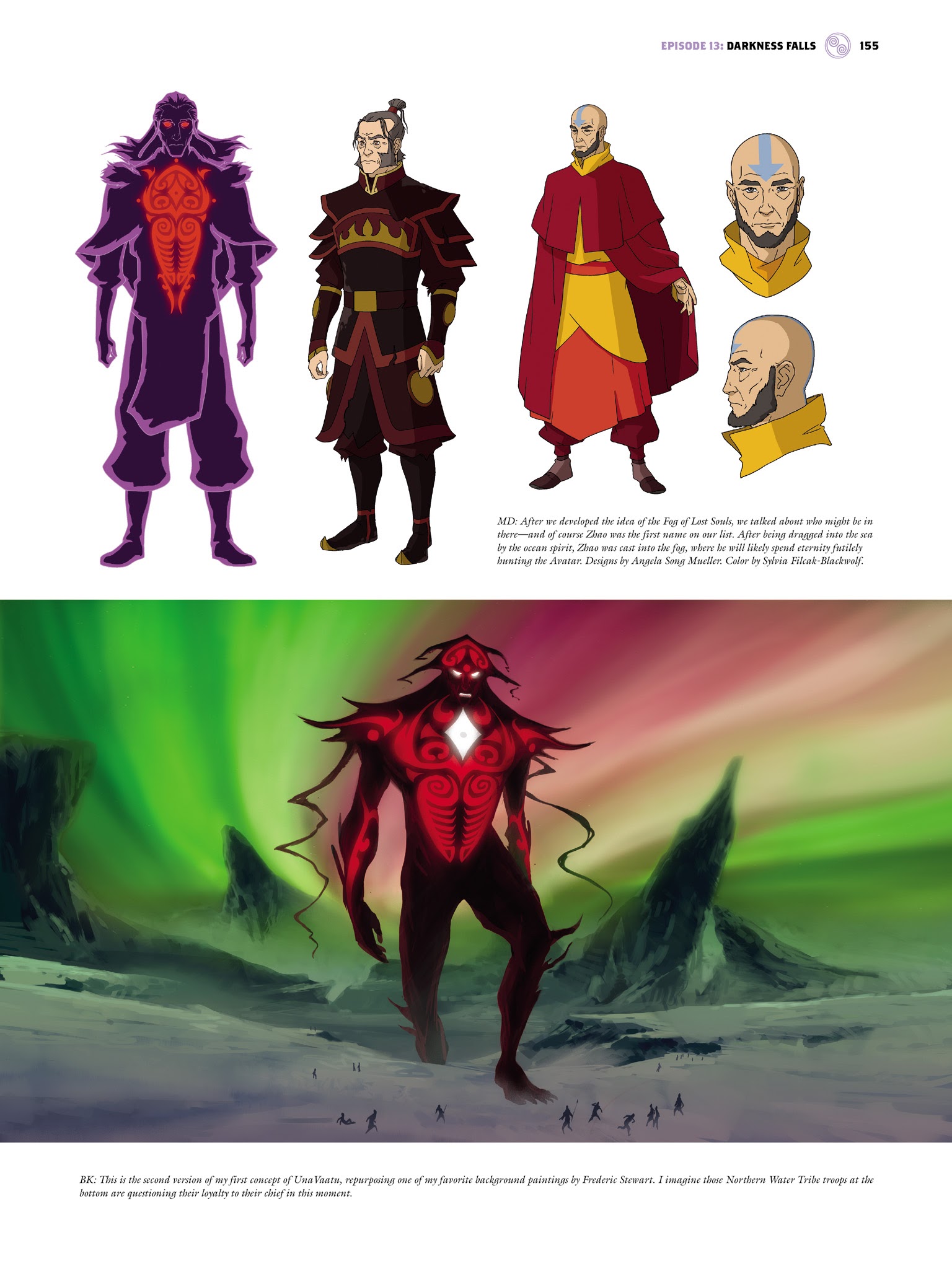 Read online The Legend of Korra: The Art of the Animated Series comic -  Issue # TPB 2 - 142