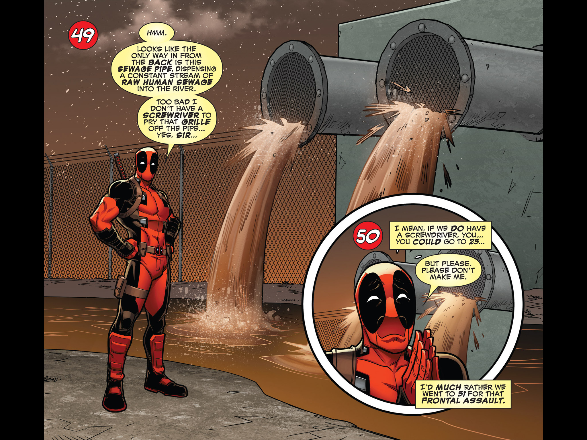 Read online You Are Deadpool comic -  Issue #1 - 54
