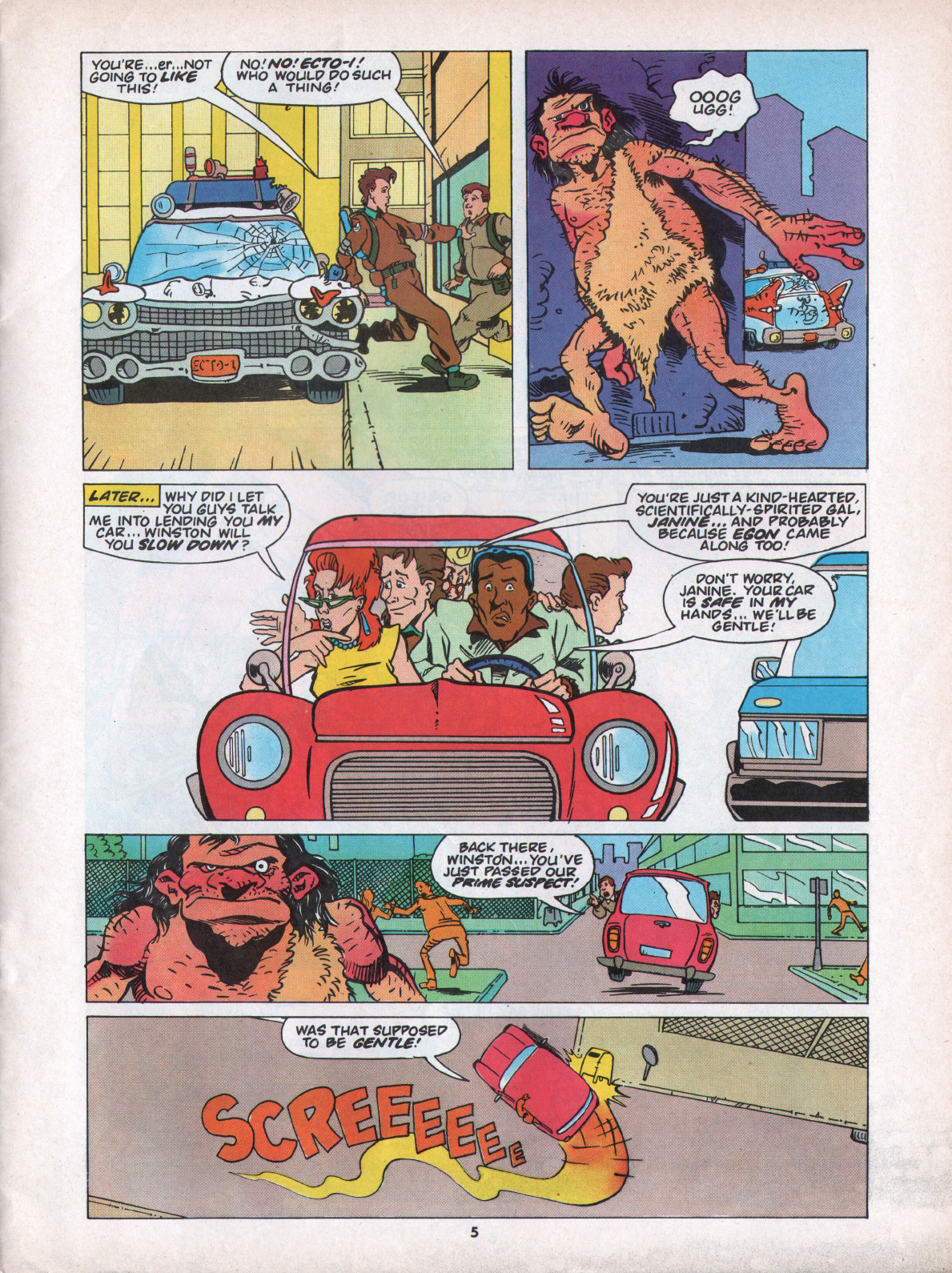 Read online The Real Ghostbusters comic -  Issue #52 - 5