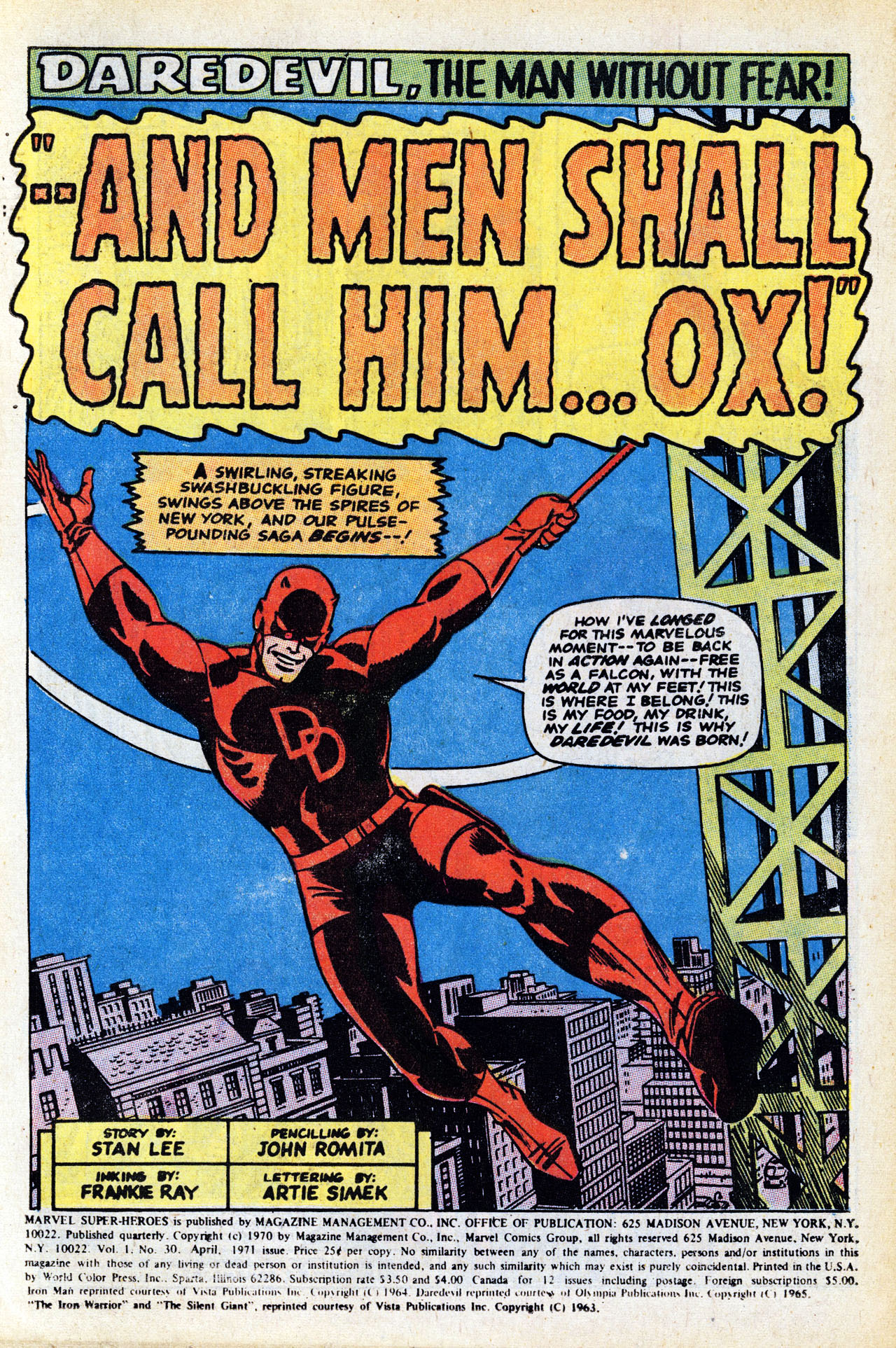 Read online Marvel Super-Heroes comic -  Issue #30 - 3