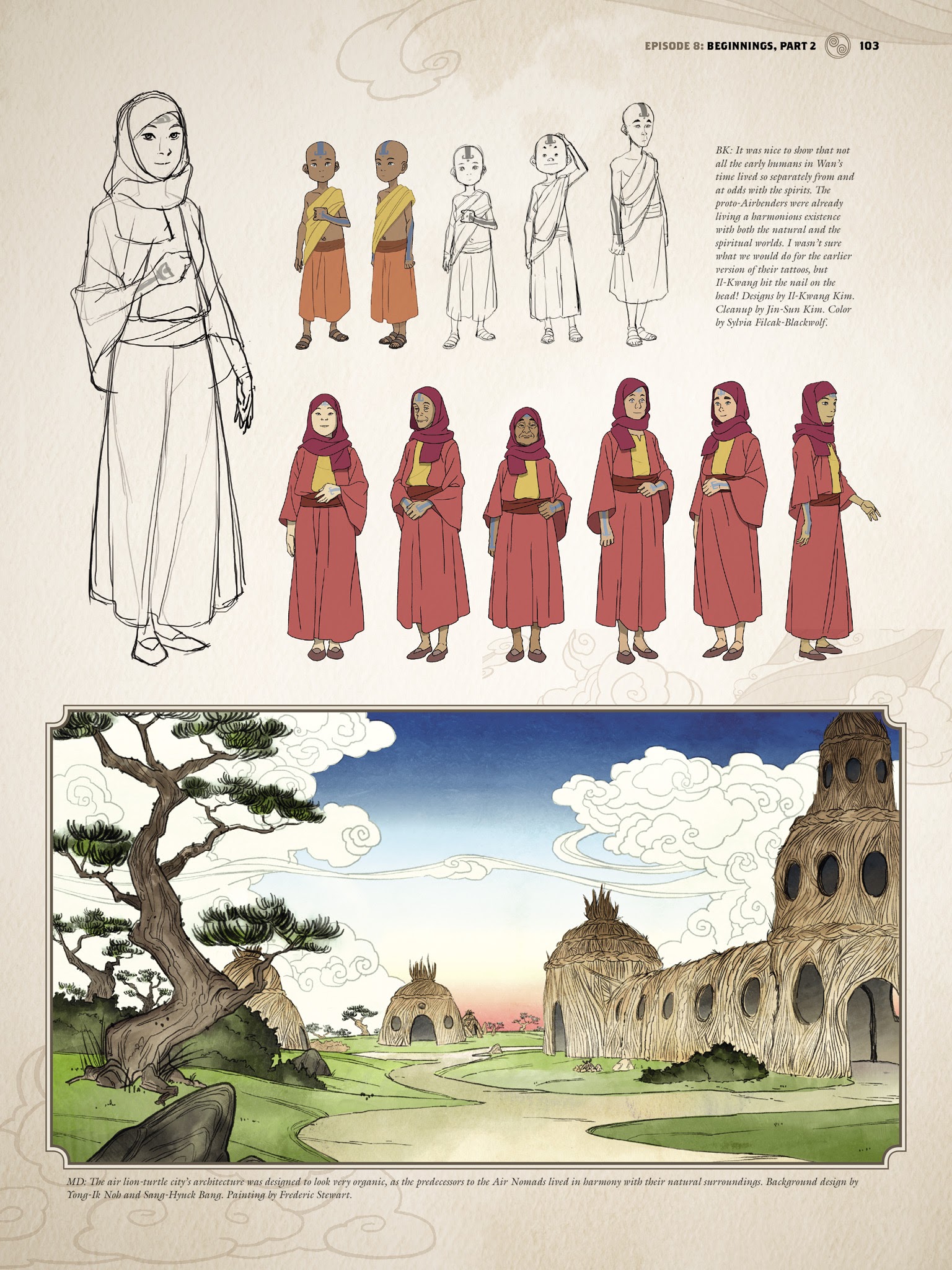 Read online The Legend of Korra: The Art of the Animated Series comic -  Issue # TPB 2 - 95