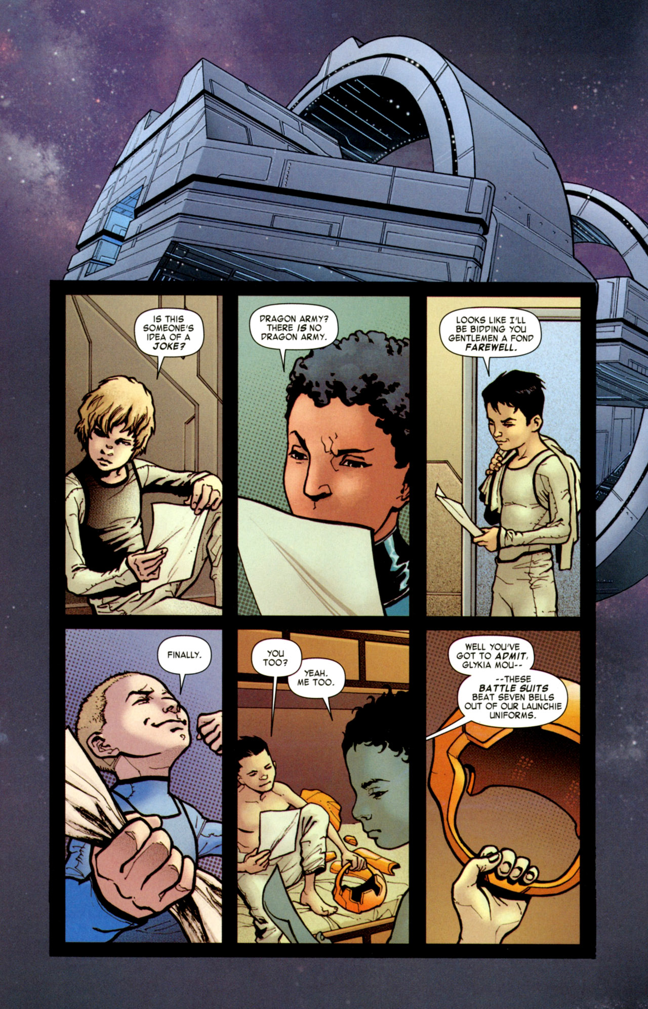 Read online Ender's Shadow: Battle School comic -  Issue #5 - 20
