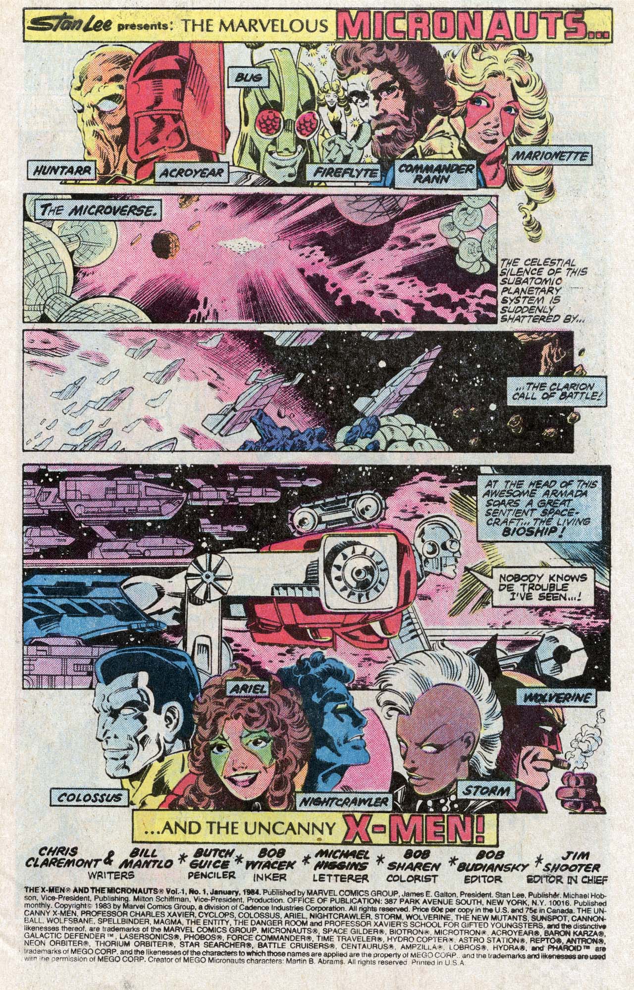 Read online The X-Men and the Micronauts comic -  Issue #1 - 3