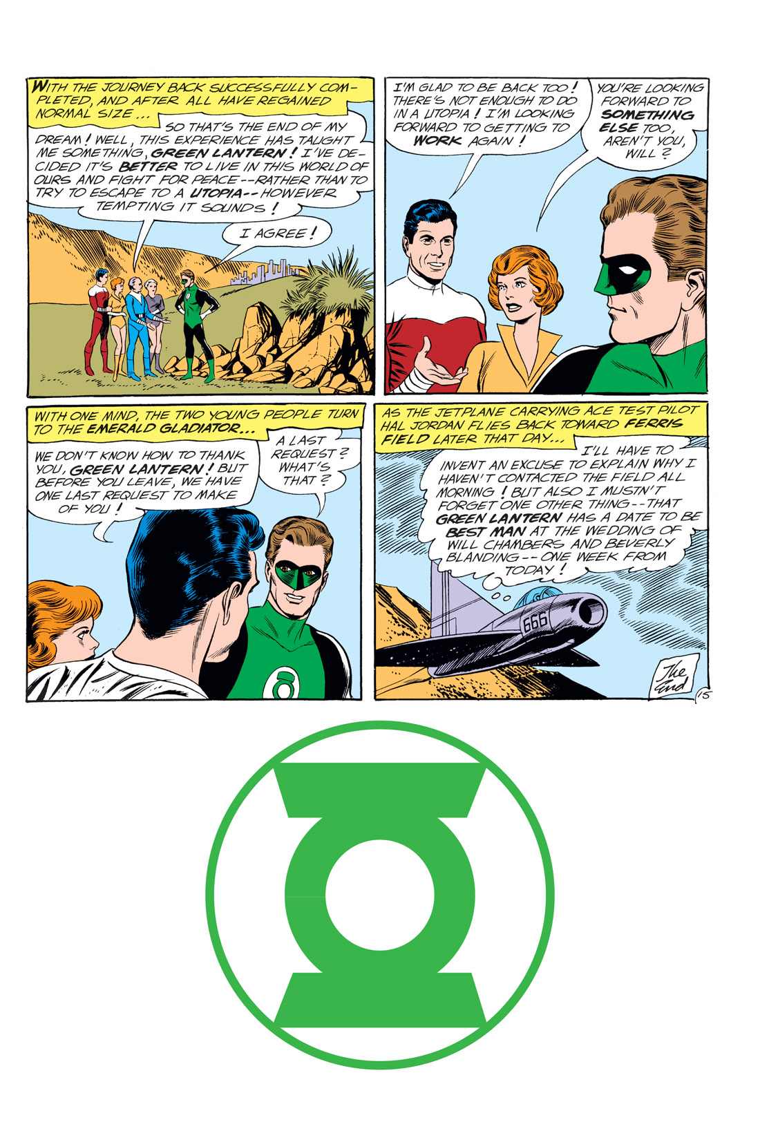Read online Green Lantern (1960) comic -  Issue #10 - 16
