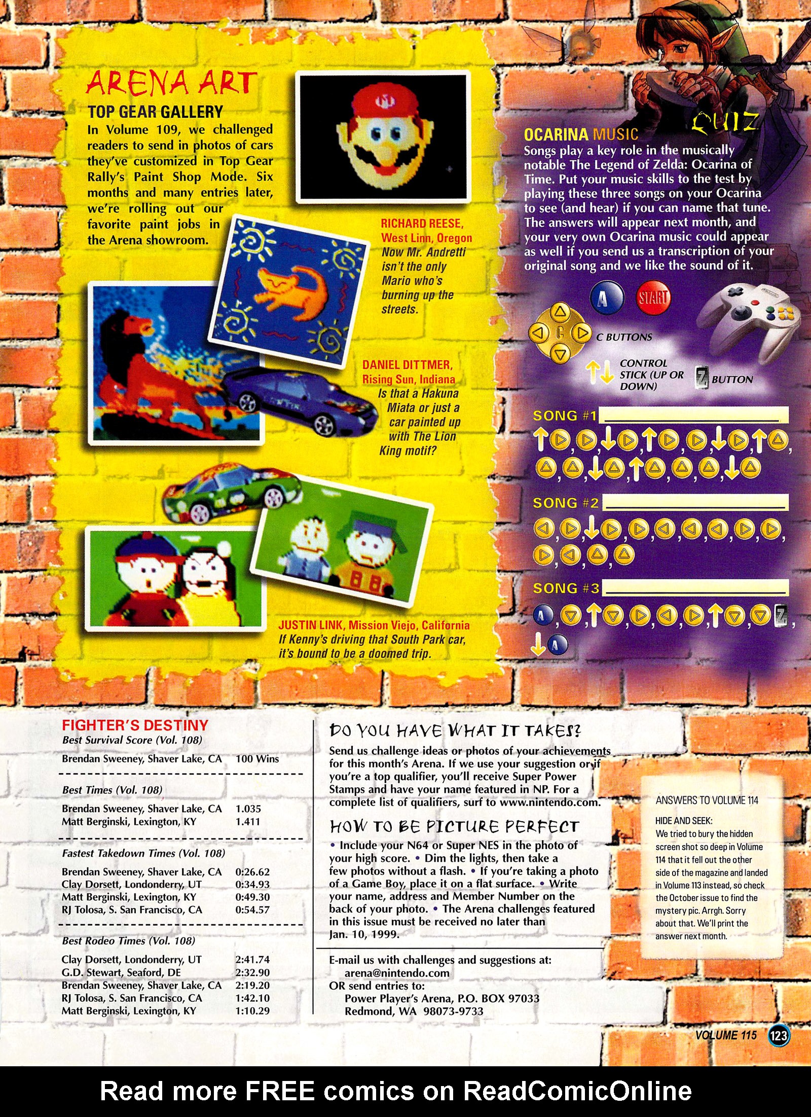 Read online Nintendo Power comic -  Issue #115 - 131