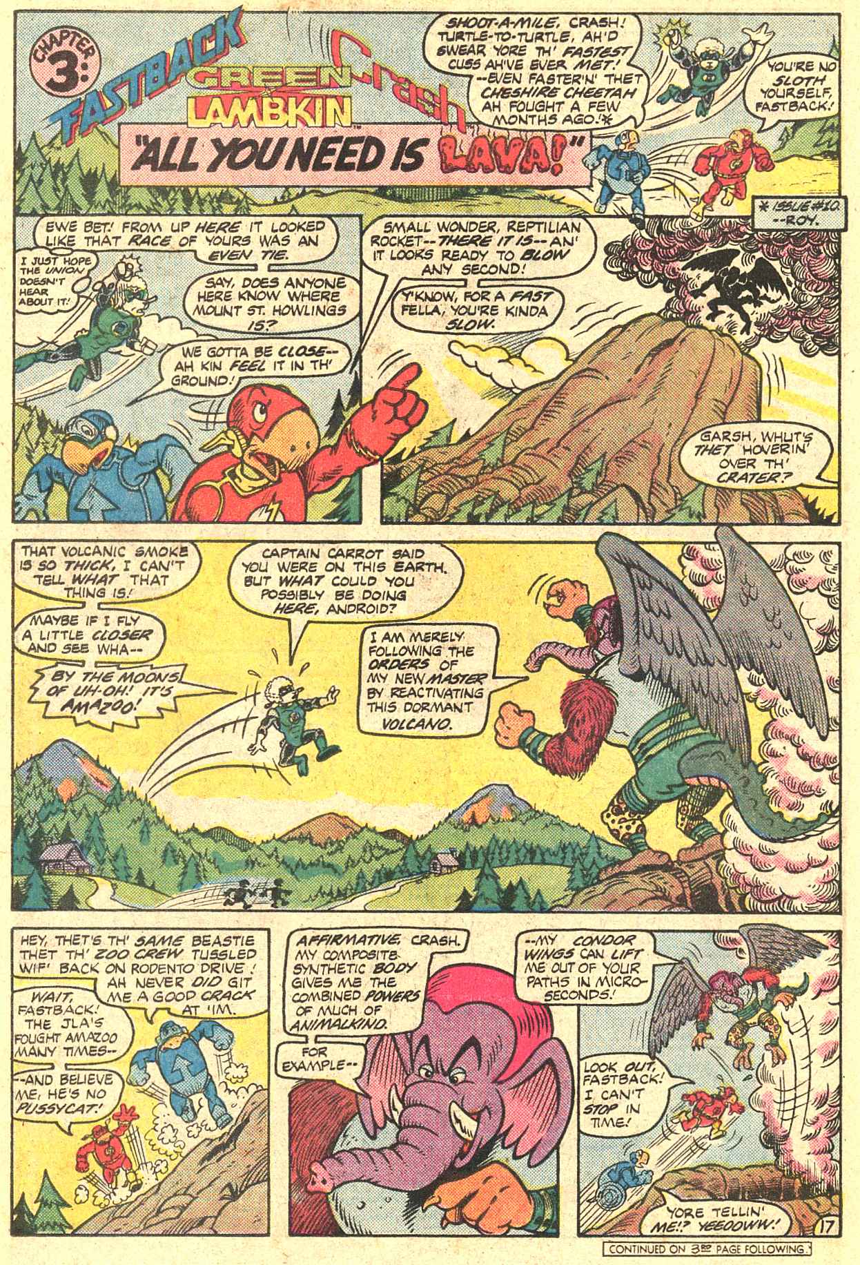 Read online Captain Carrot and His Amazing Zoo Crew! comic -  Issue #14 - 18