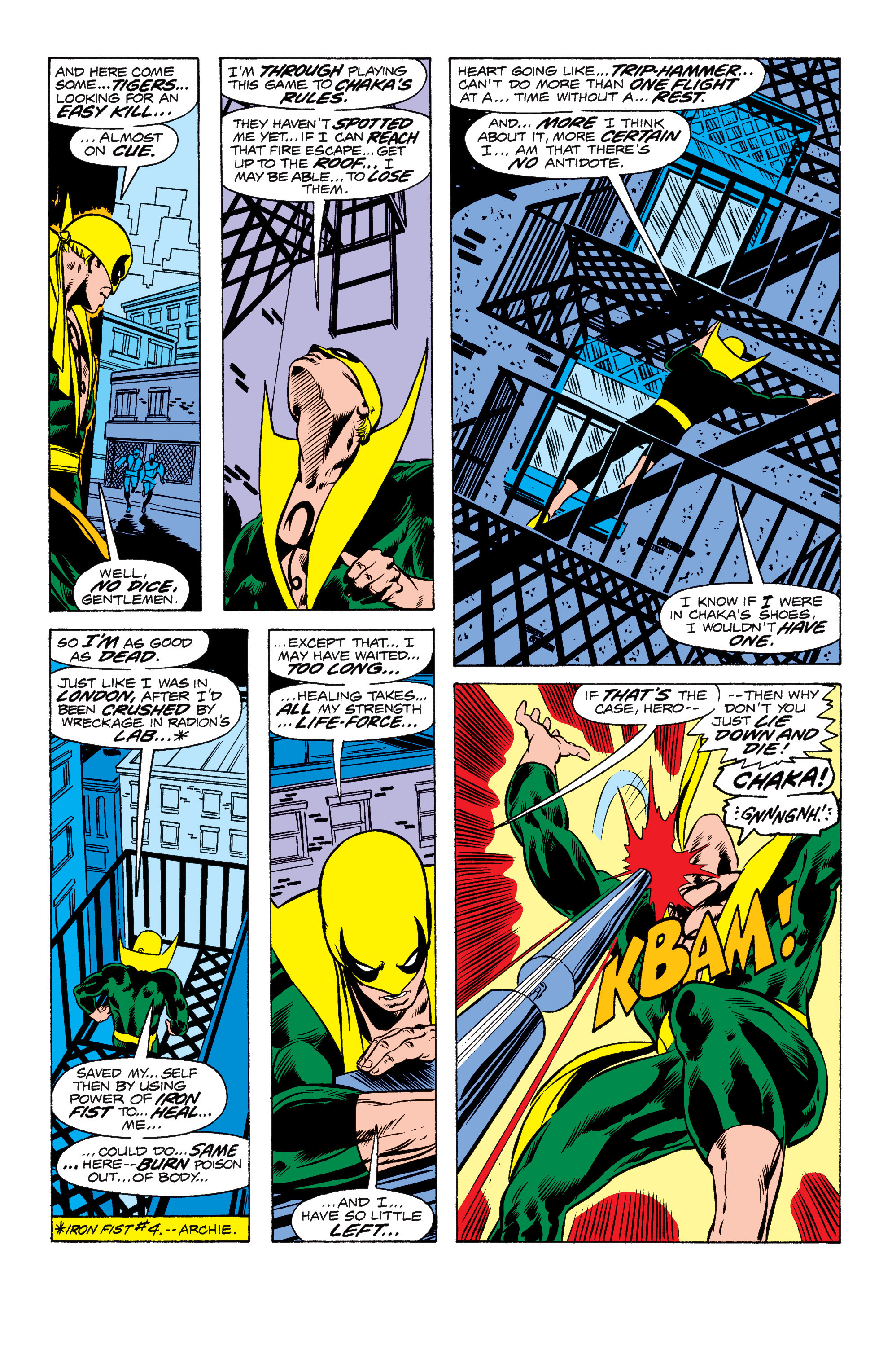Read online Iron Fist (1975) comic -  Issue #9 - 15
