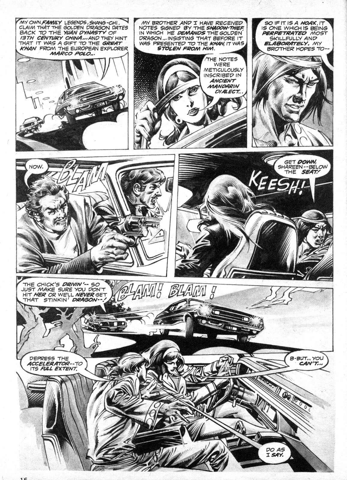 Read online The Deadly Hands of Kung Fu comic -  Issue #12 - 16