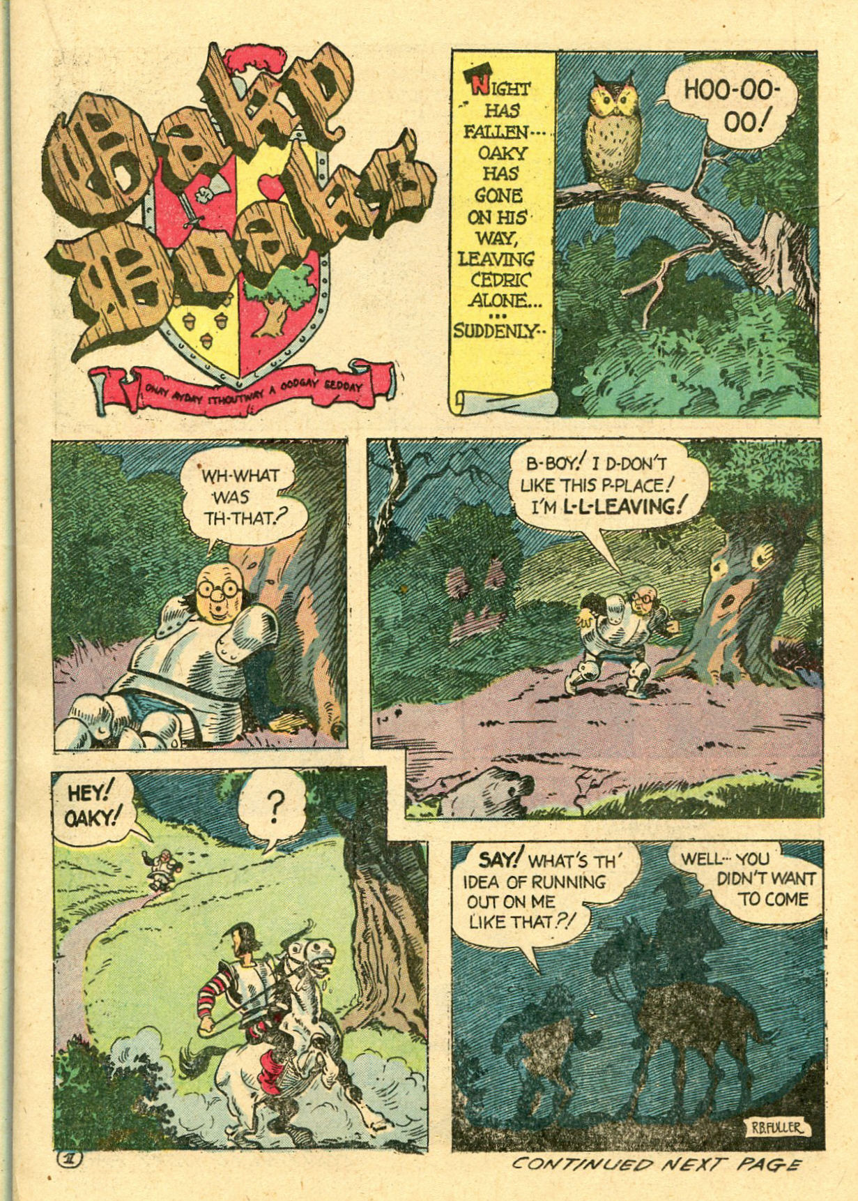 Read online Famous Funnies comic -  Issue #115 - 25