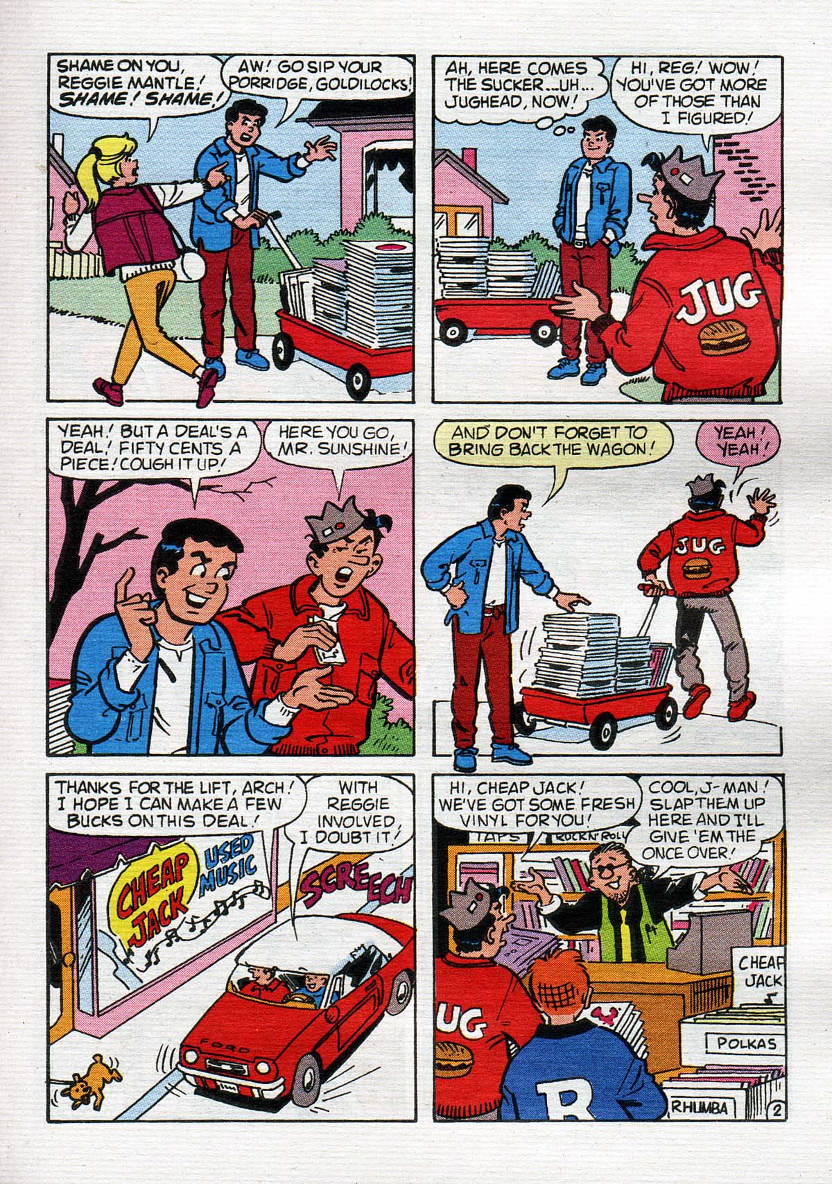 Read online Jughead's Double Digest Magazine comic -  Issue #101 - 126