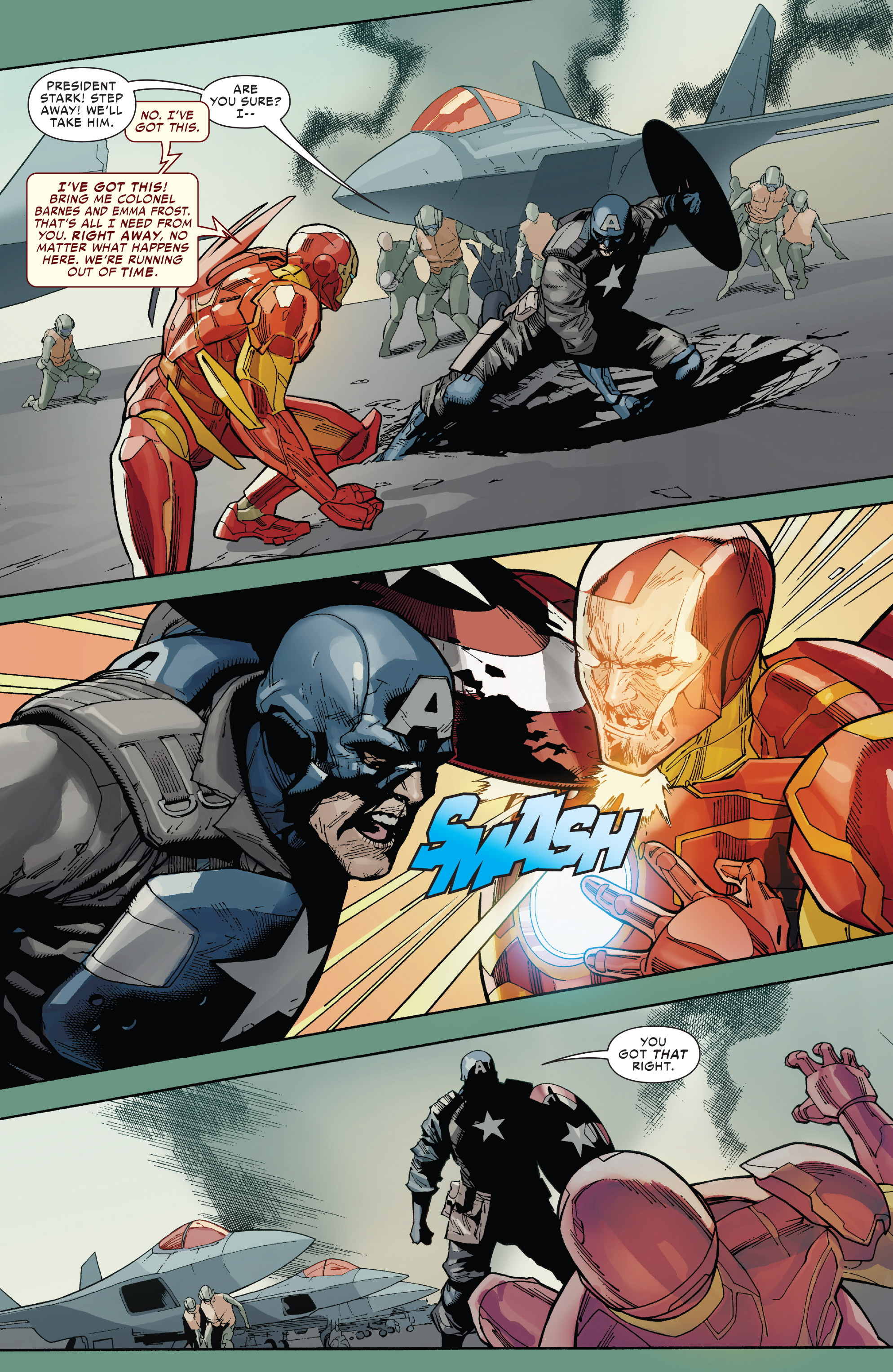 Read online Civil War (2015) comic -  Issue #5 - 11