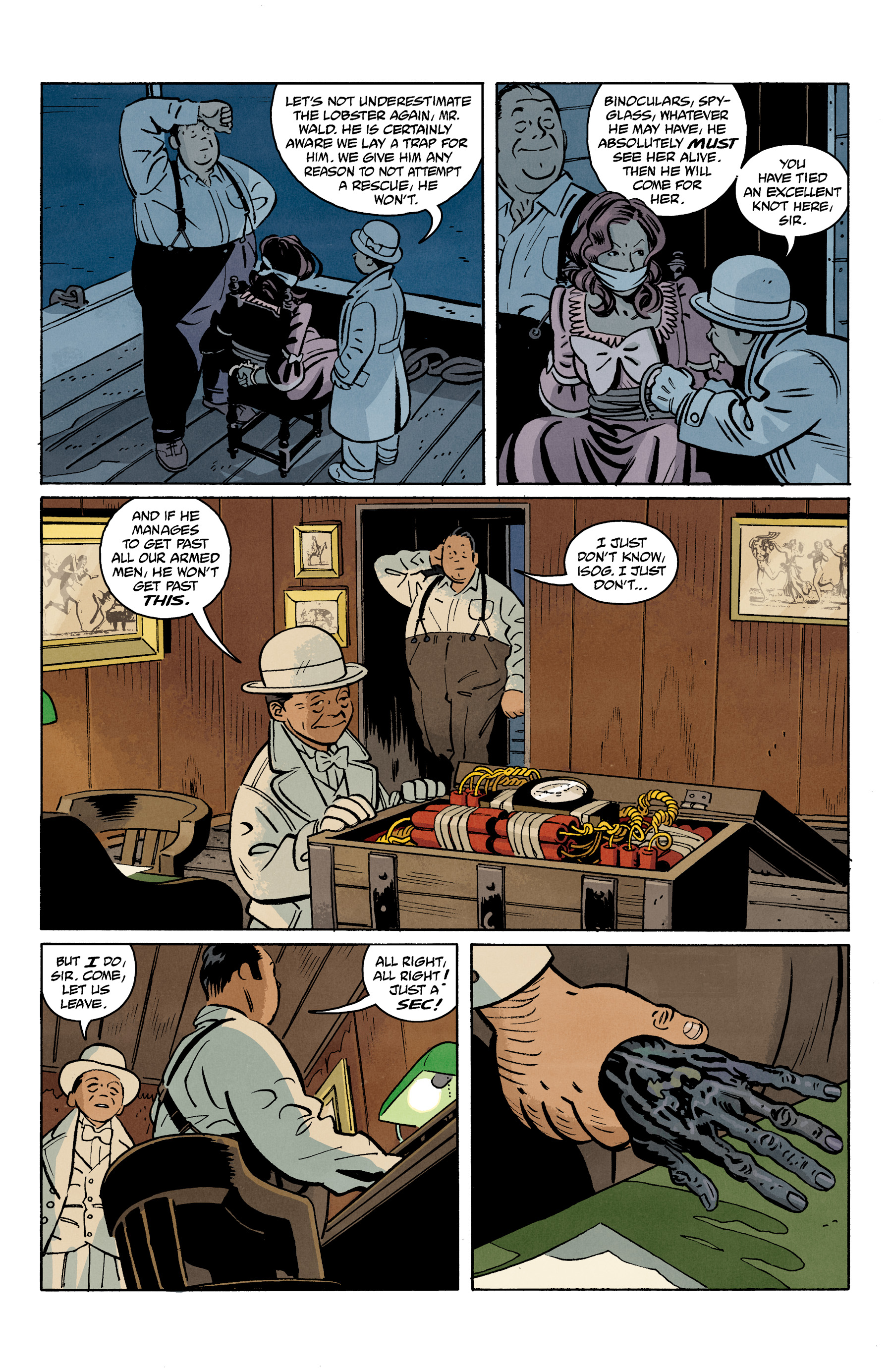 Read online Lobster Johnson: The Pirate's Ghost comic -  Issue #2 - 22