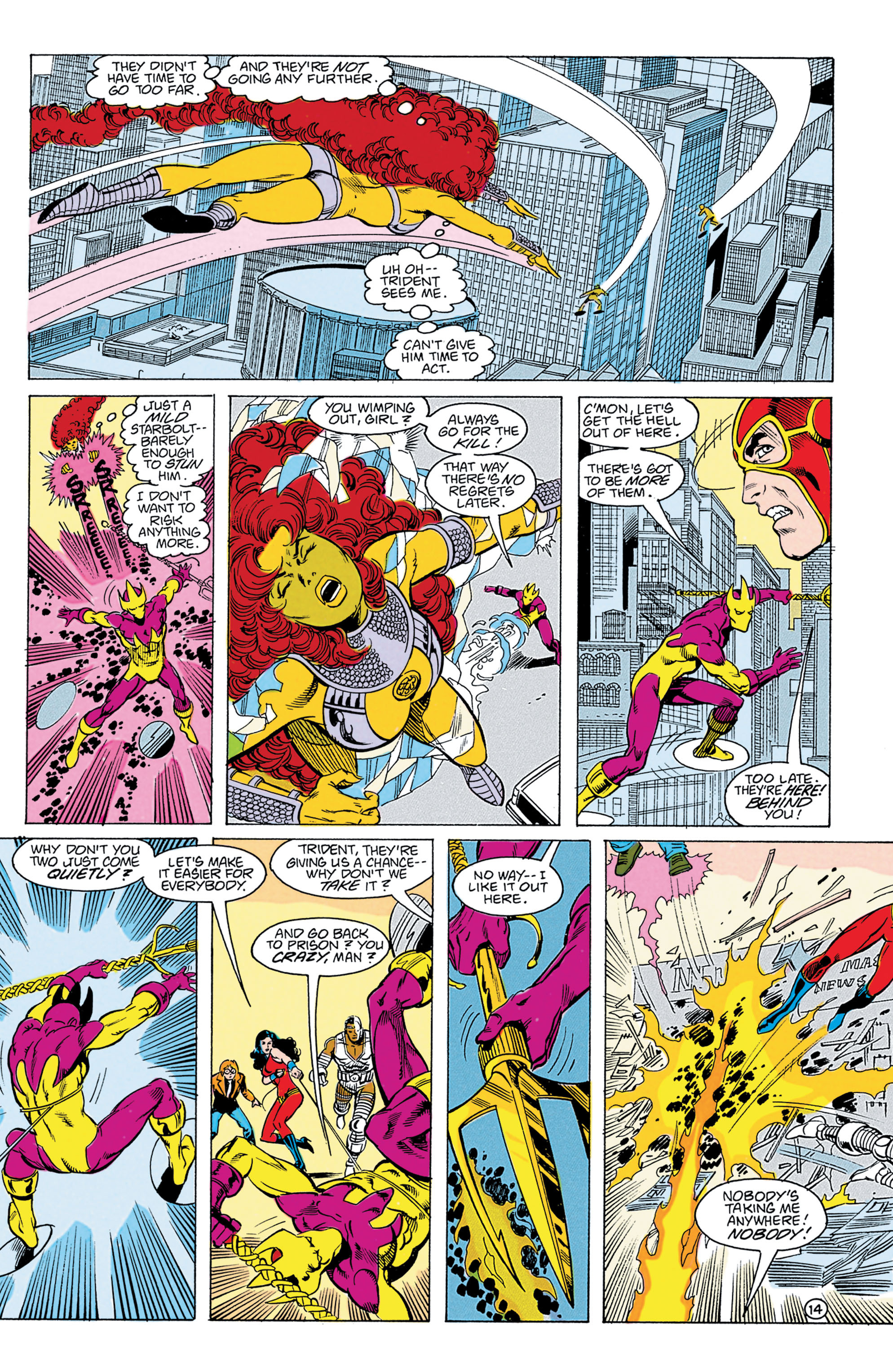 Read online The New Teen Titans (1984) comic -  Issue #42 - 15