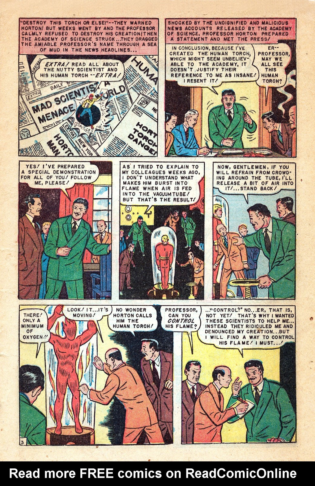 Marvel Mystery Comics (1939) issue 92 - Page 5
