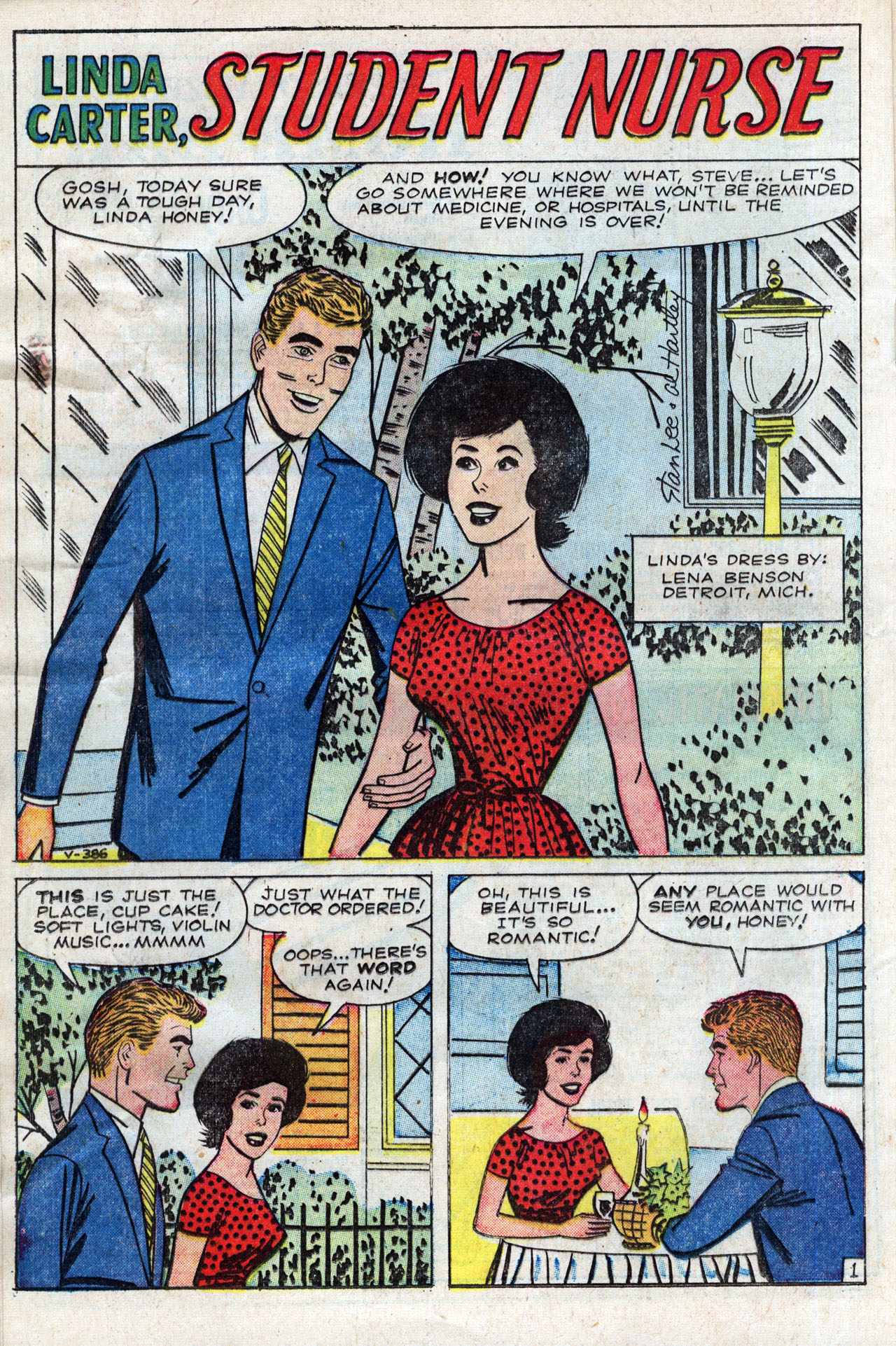 Read online Linda Carter, Student Nurse comic -  Issue #2 - 20