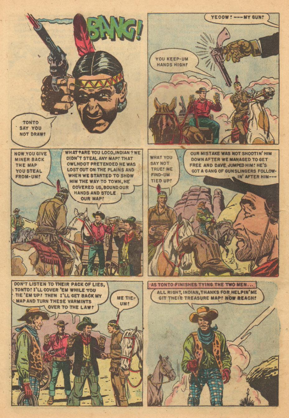 Read online Lone Ranger's Companion Tonto comic -  Issue #11 - 22