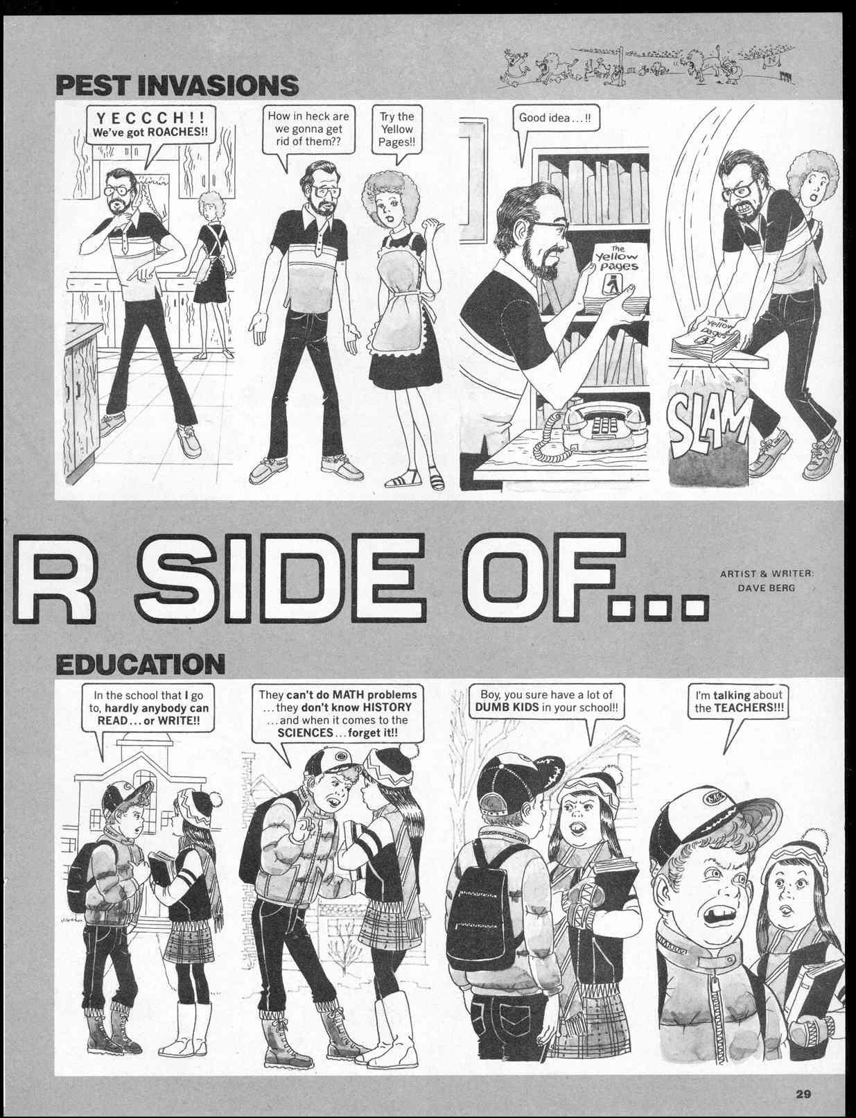 Read online MAD comic -  Issue #254 - 31