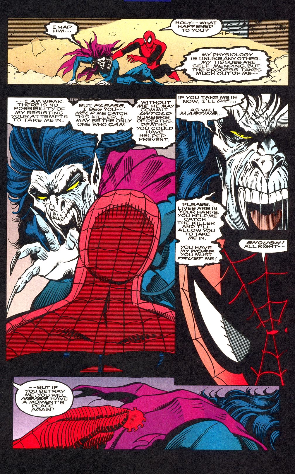 Read online Morbius: The Living Vampire (1992) comic -  Issue #22 - 10