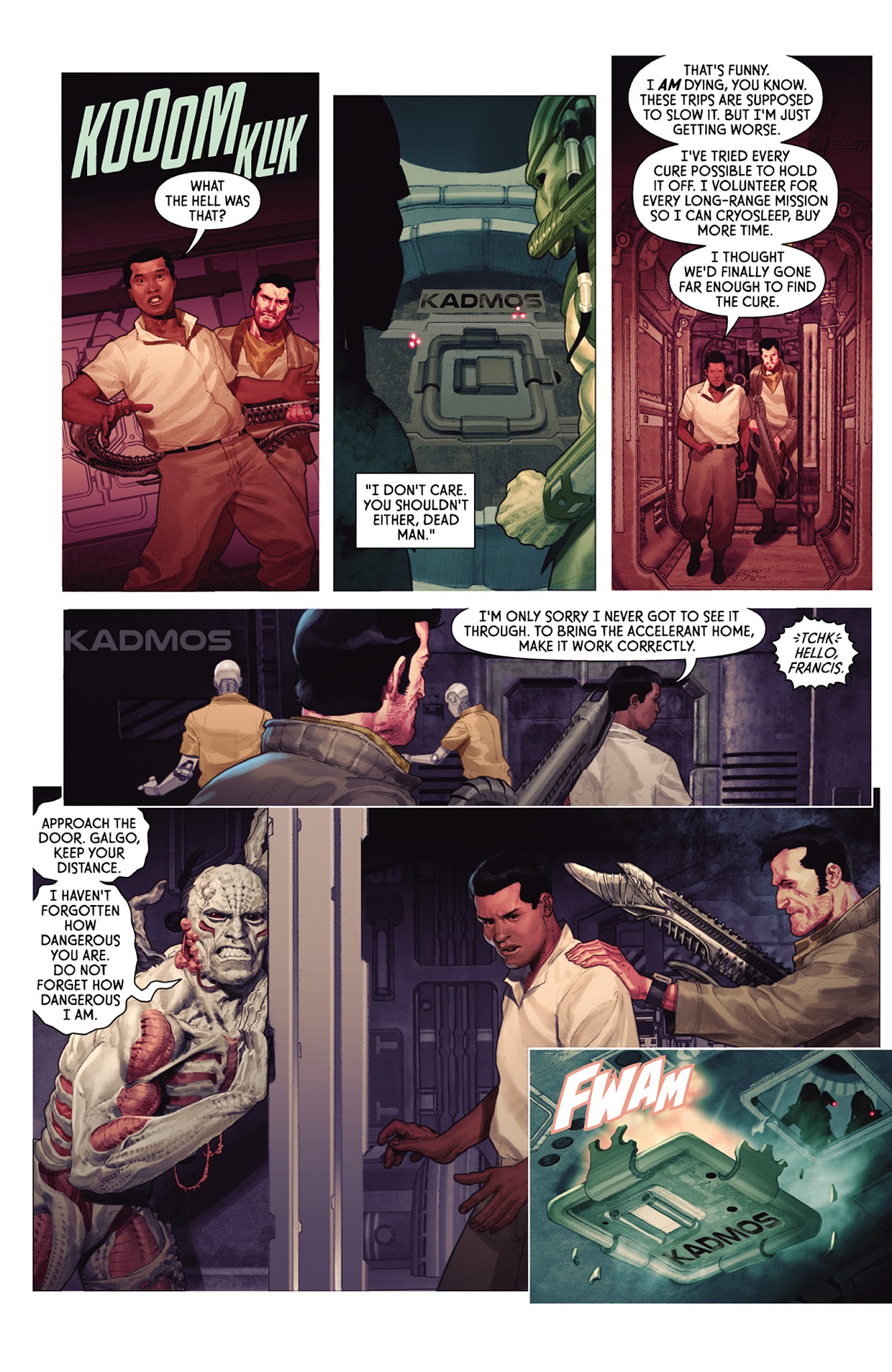 Read online Alien vs. Predator: Fire and Stone comic -  Issue #1 - 11