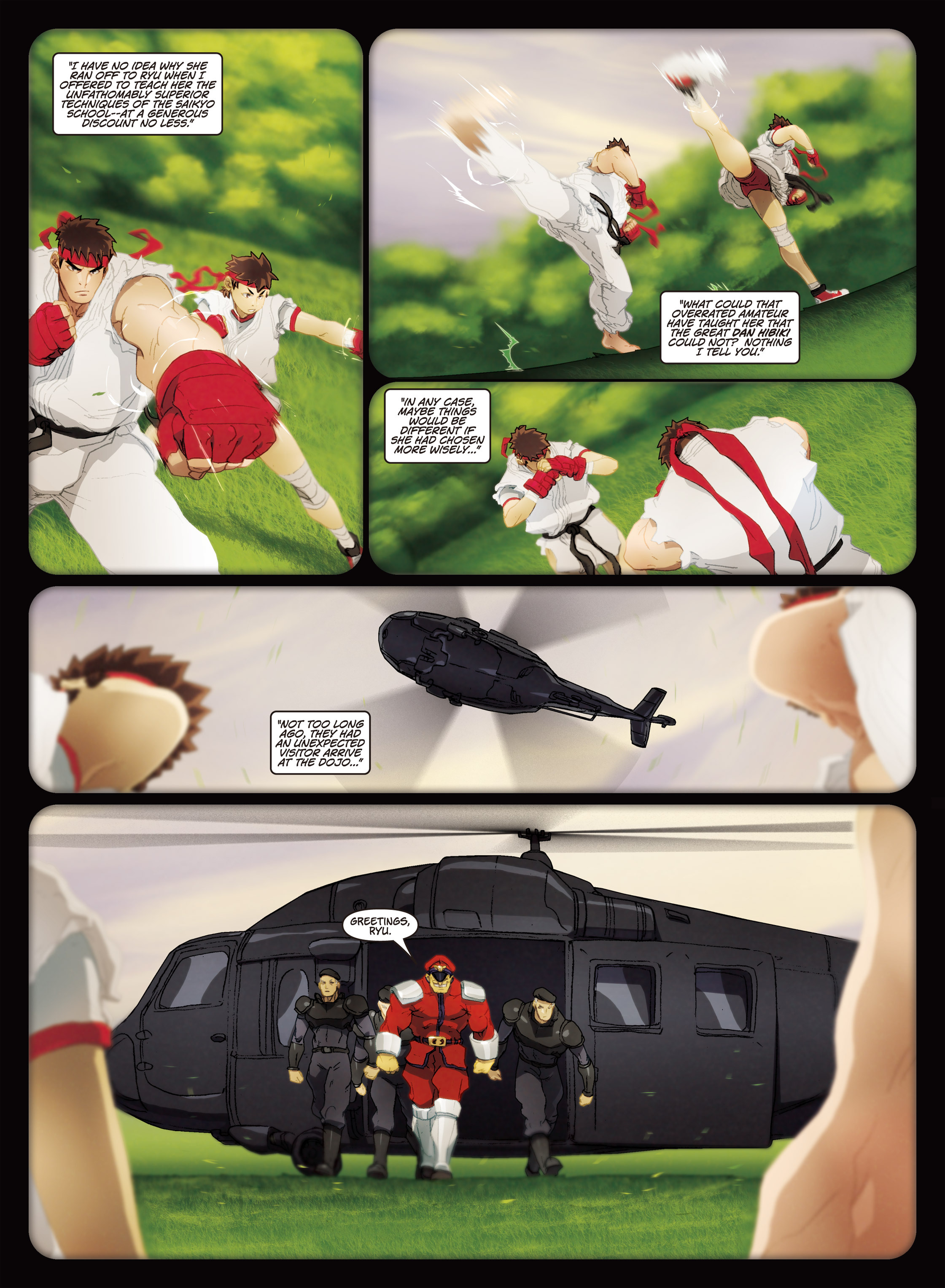 Read online Super Street Fighter comic -  Issue # Vol.1 - New Generations - 80