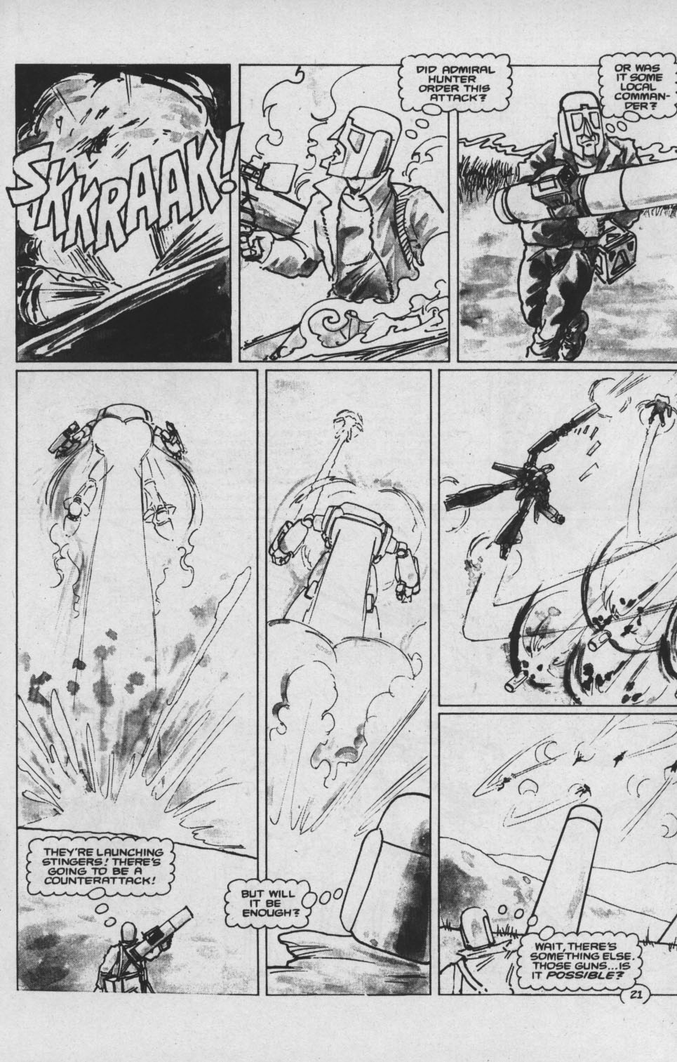 Read online Robotech II: The Sentinels - The Malcontent Uprisings comic -  Issue #7 - 23