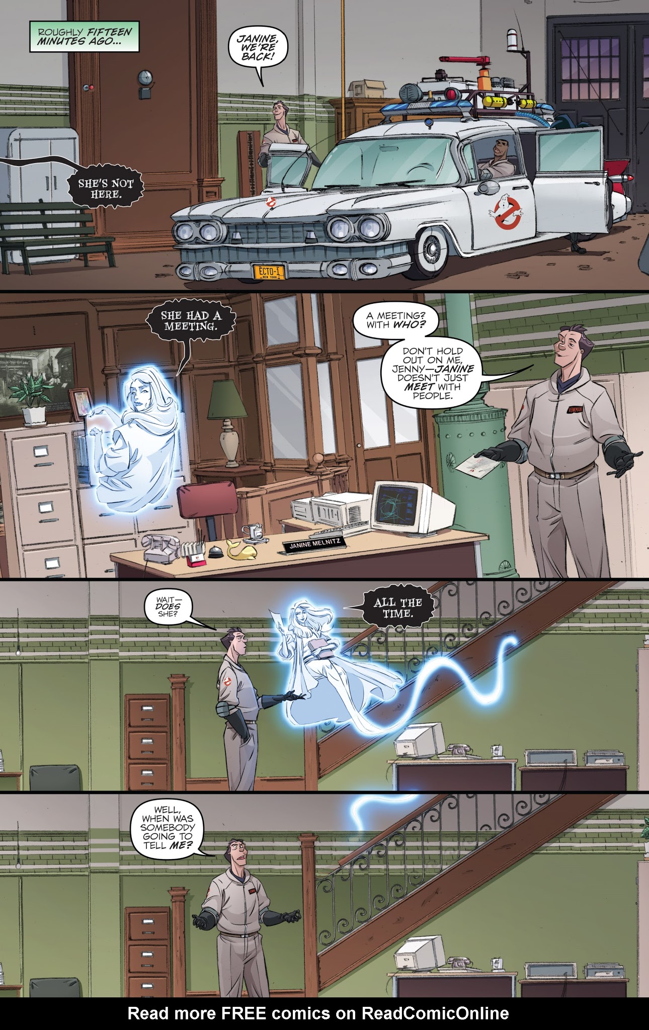 Read online Ghostbusters: Crossing Over comic -  Issue #1 - 22