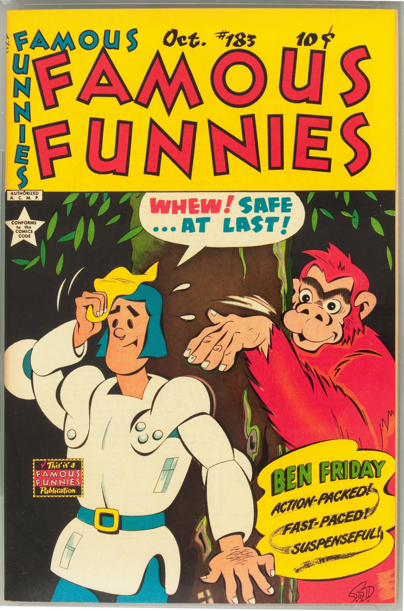 Read online Famous Funnies comic -  Issue #183 - 1