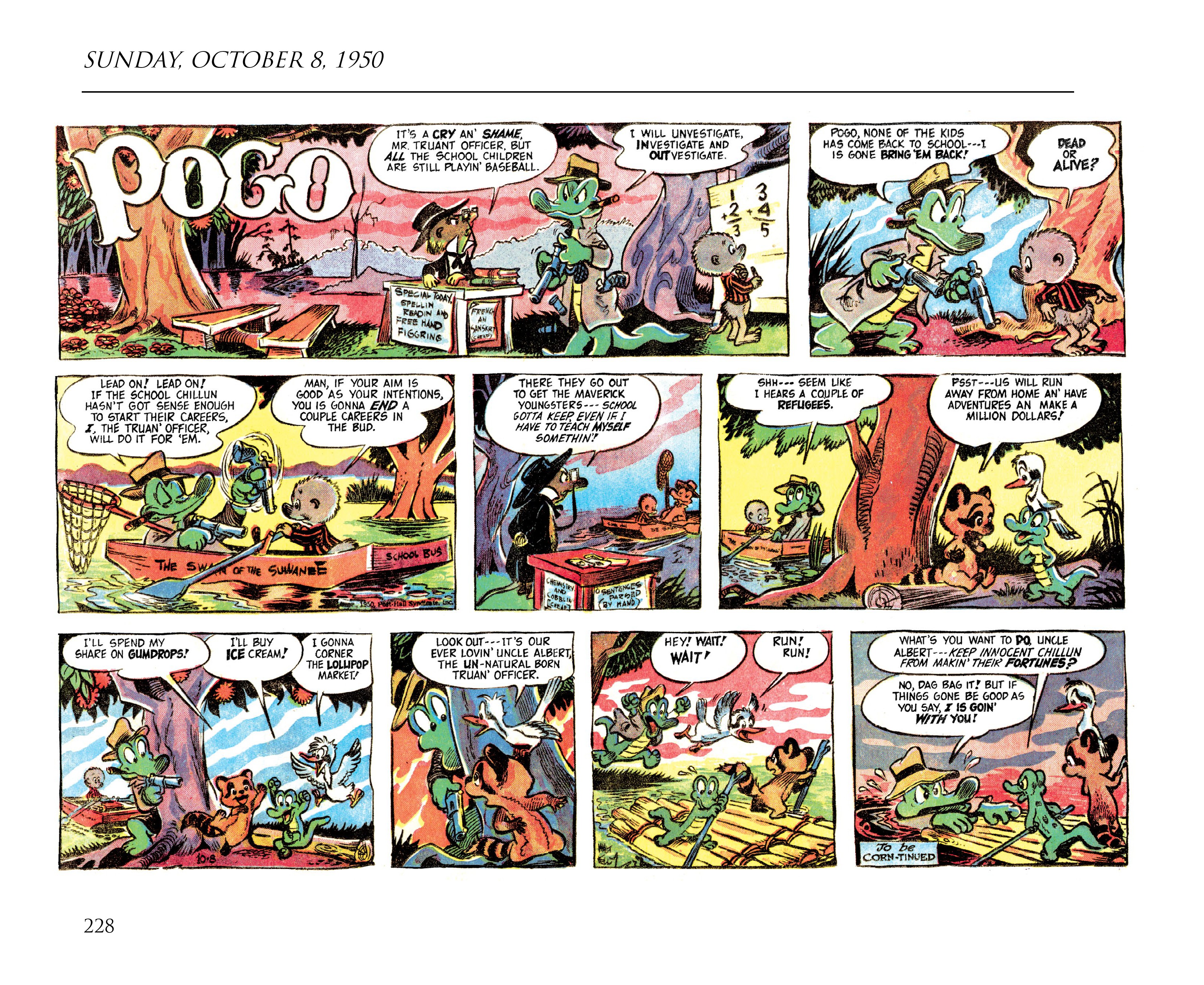Read online Pogo by Walt Kelly: The Complete Syndicated Comic Strips comic -  Issue # TPB 1 (Part 3) - 46