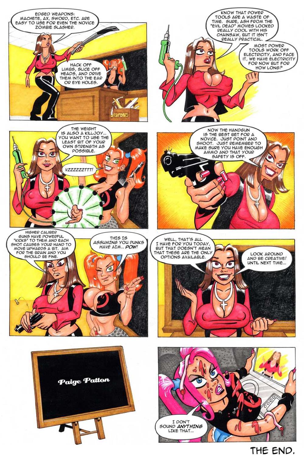 Read online Chaos Campus: Sorority Girls Vs. Zombies comic -  Issue #0 - 21