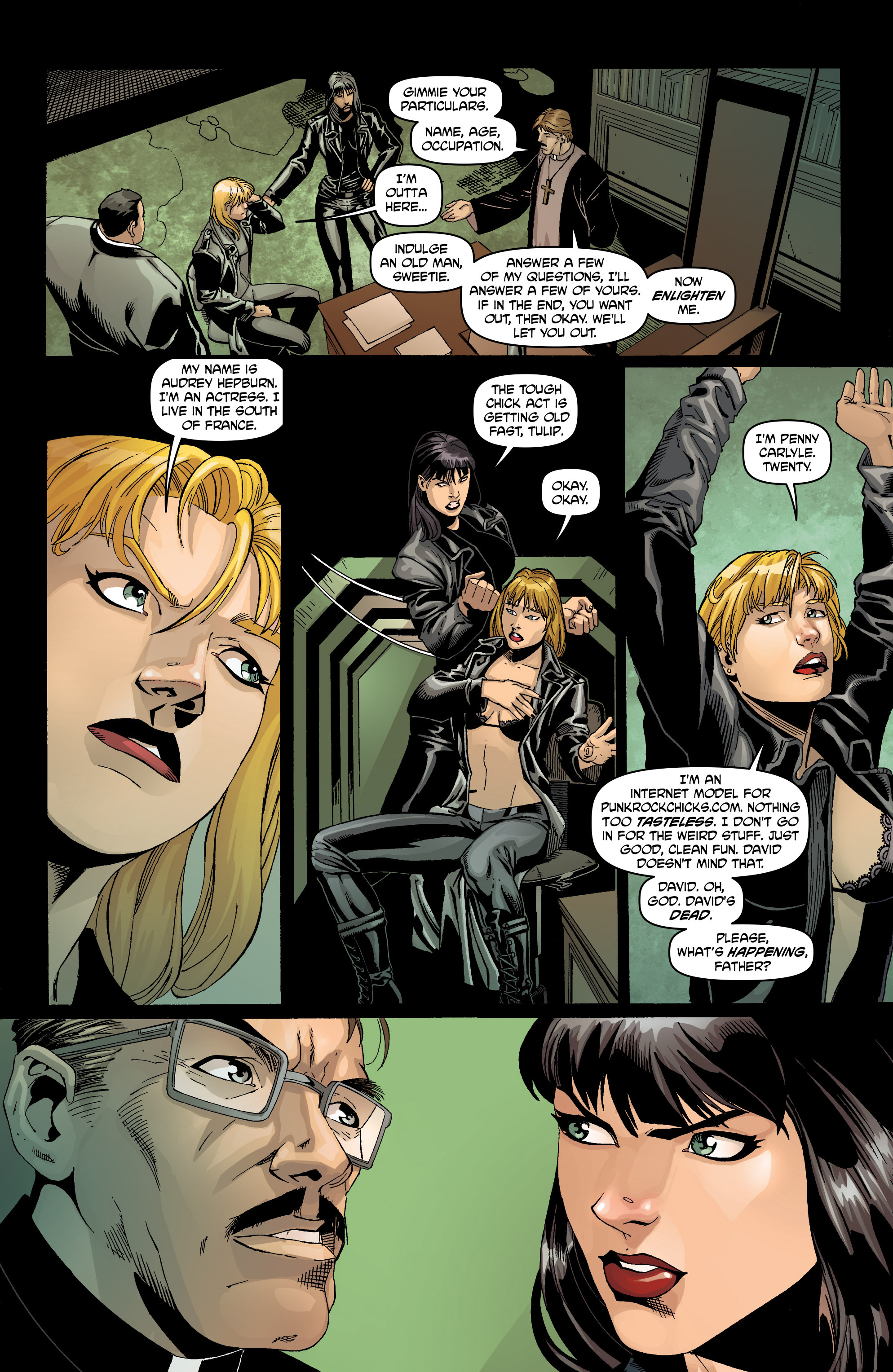 Read online UnHoly comic -  Issue #2 - 39