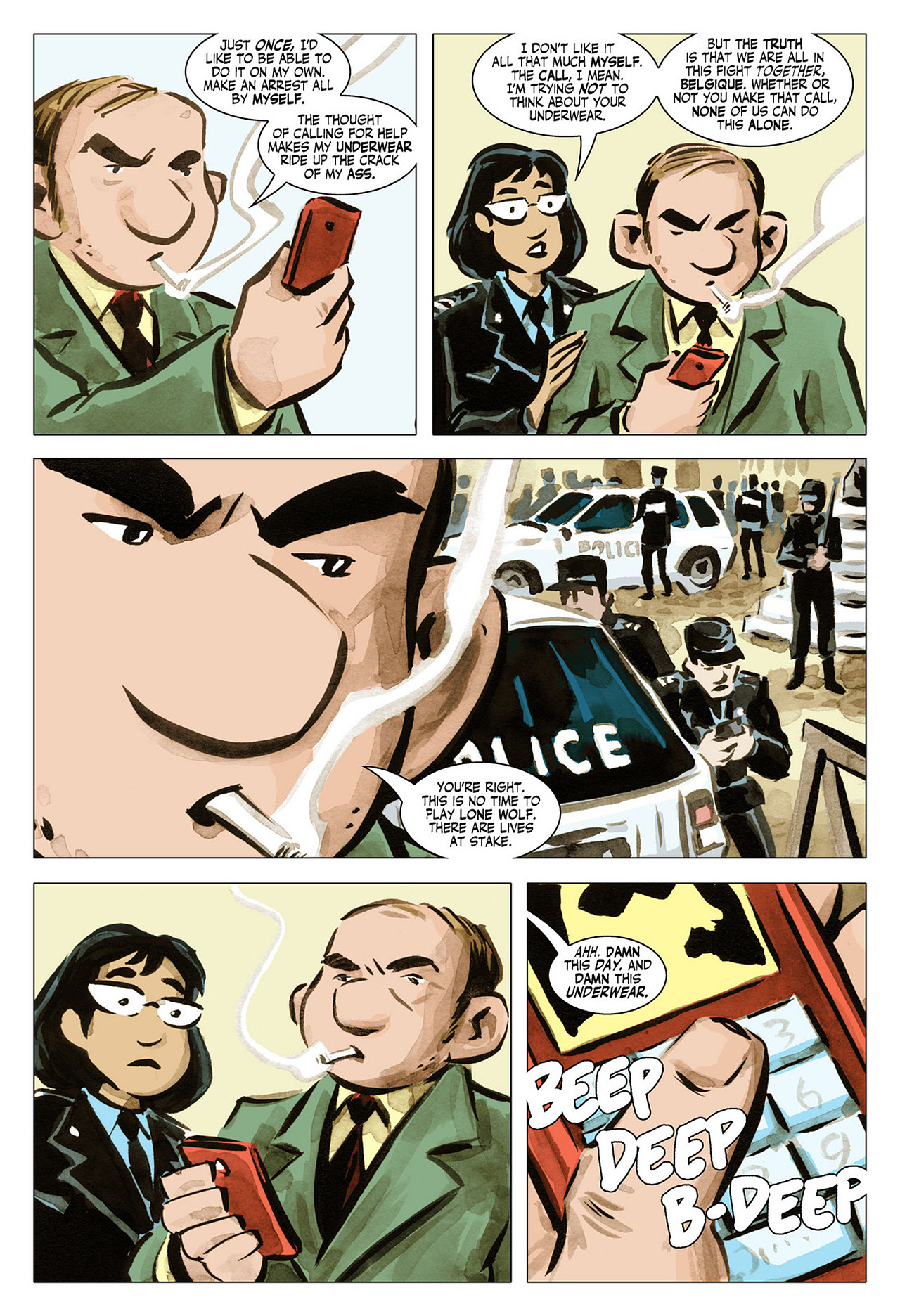 Read online Bandette (2012) comic -  Issue #1 - 11
