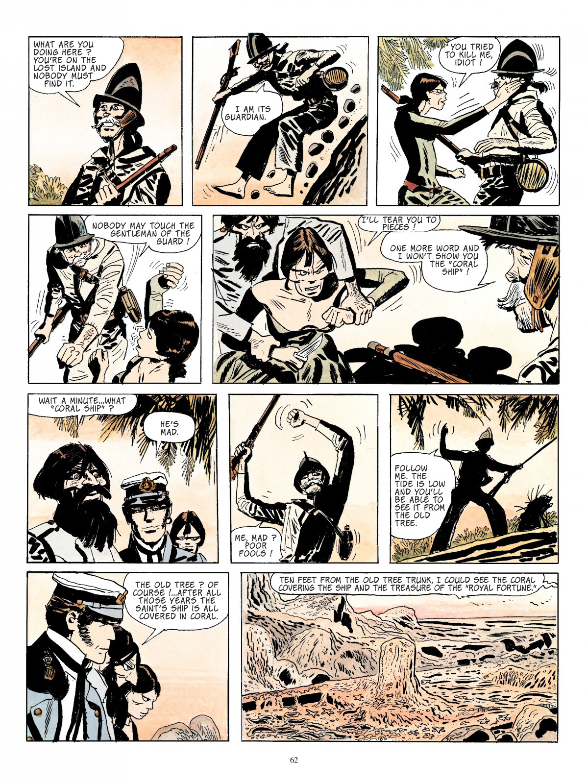 Read online Corto Maltese comic -  Issue # TPB 4 - 52
