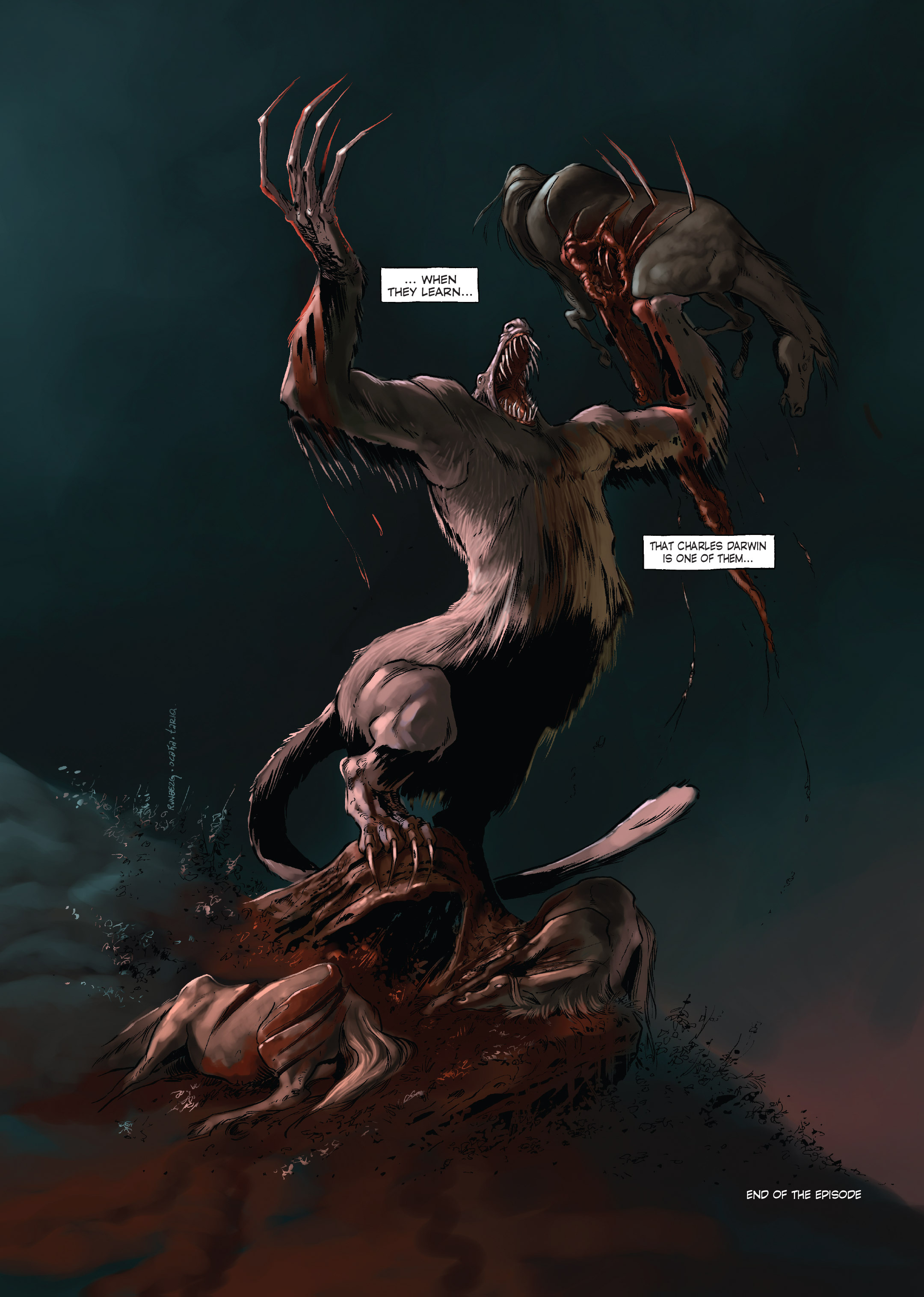 Read online Darwin's Diaries comic -  Issue #2 - 56