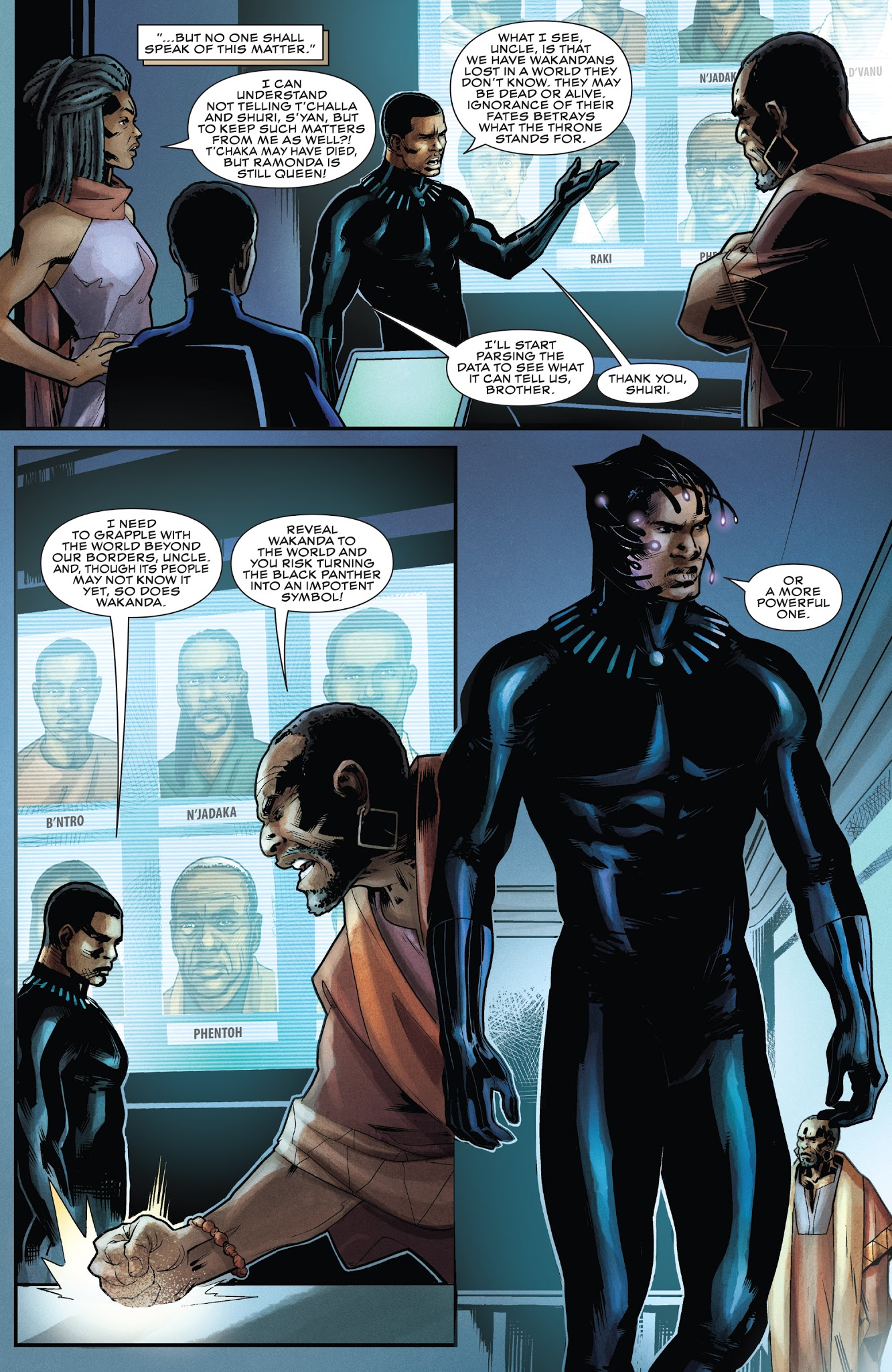 Read online Rise of the Black Panther comic -  Issue #2 - 12