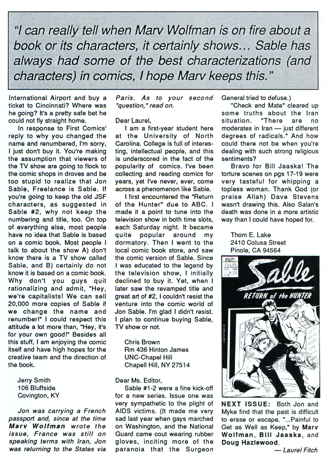 Read online Sable comic -  Issue #5 - 34