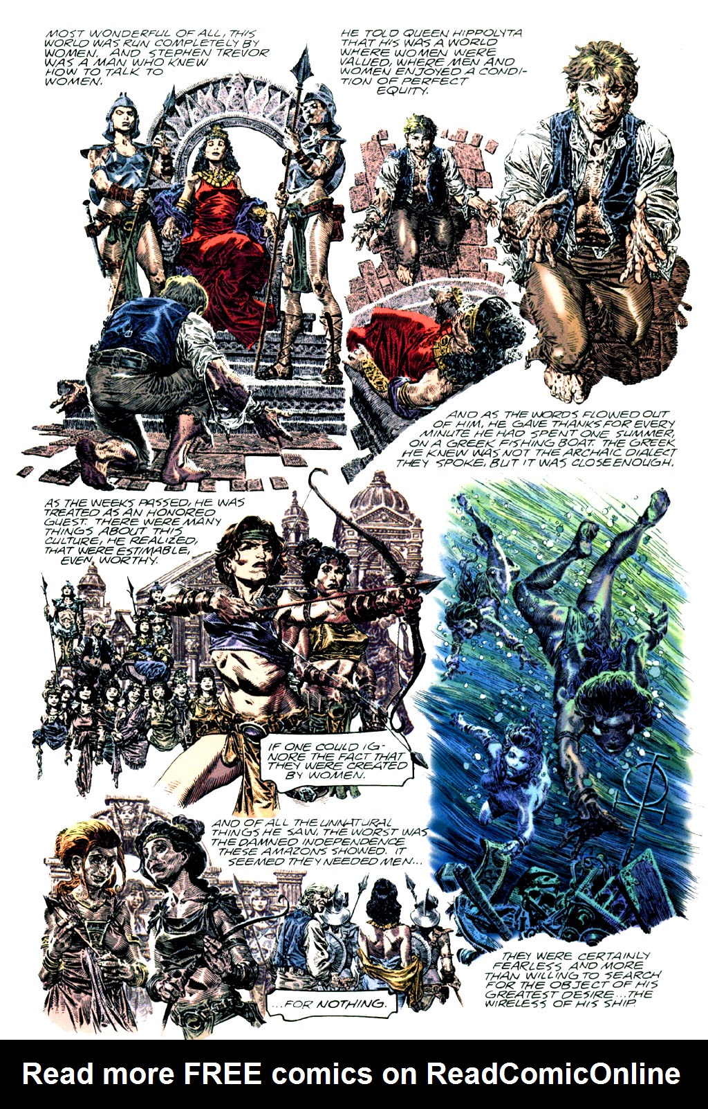 Read online Wonder Woman: Amazonia comic -  Issue # Full - 18