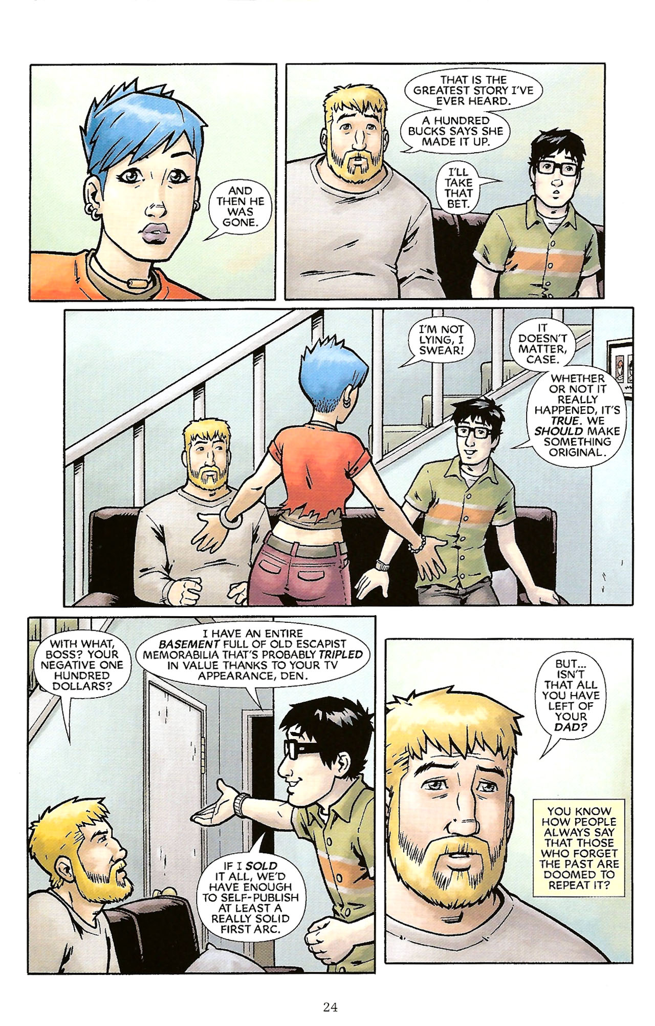 Read online The Escapists comic -  Issue #6 - 26