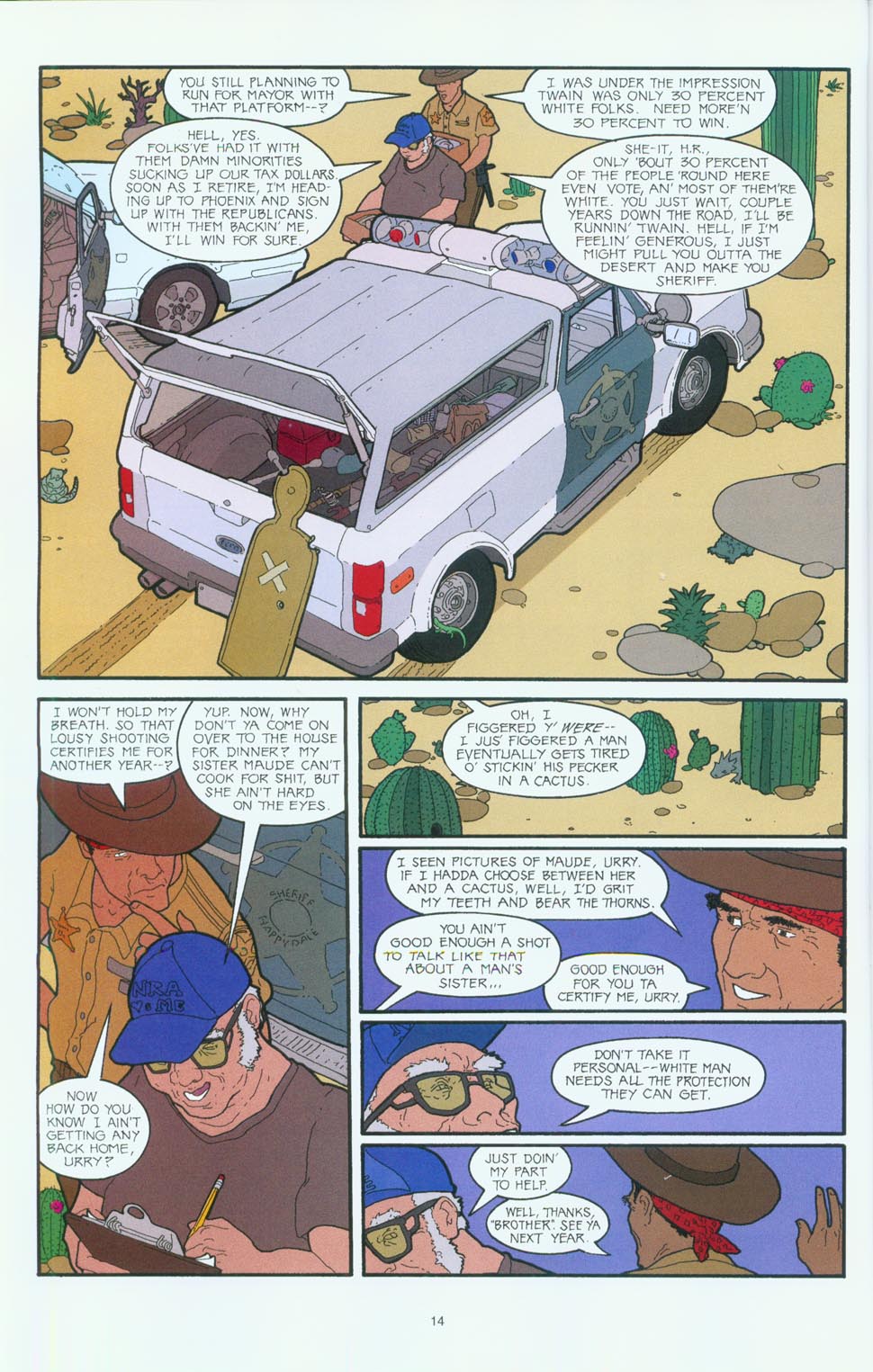 Read online Happydale: Devils in the Desert comic -  Issue #1 - 16