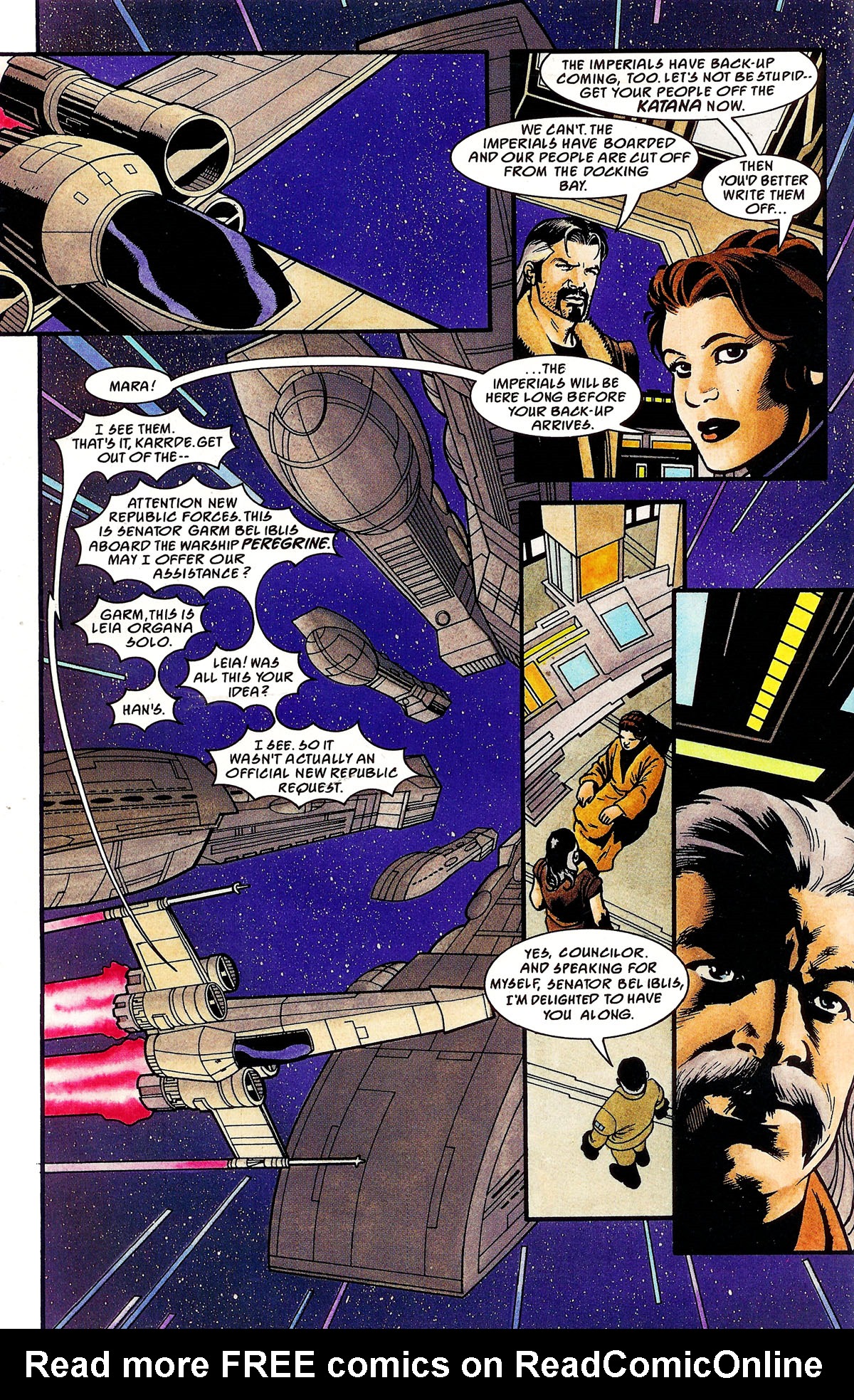 Read online Star Wars: Dark Force Rising comic -  Issue #6 - 20