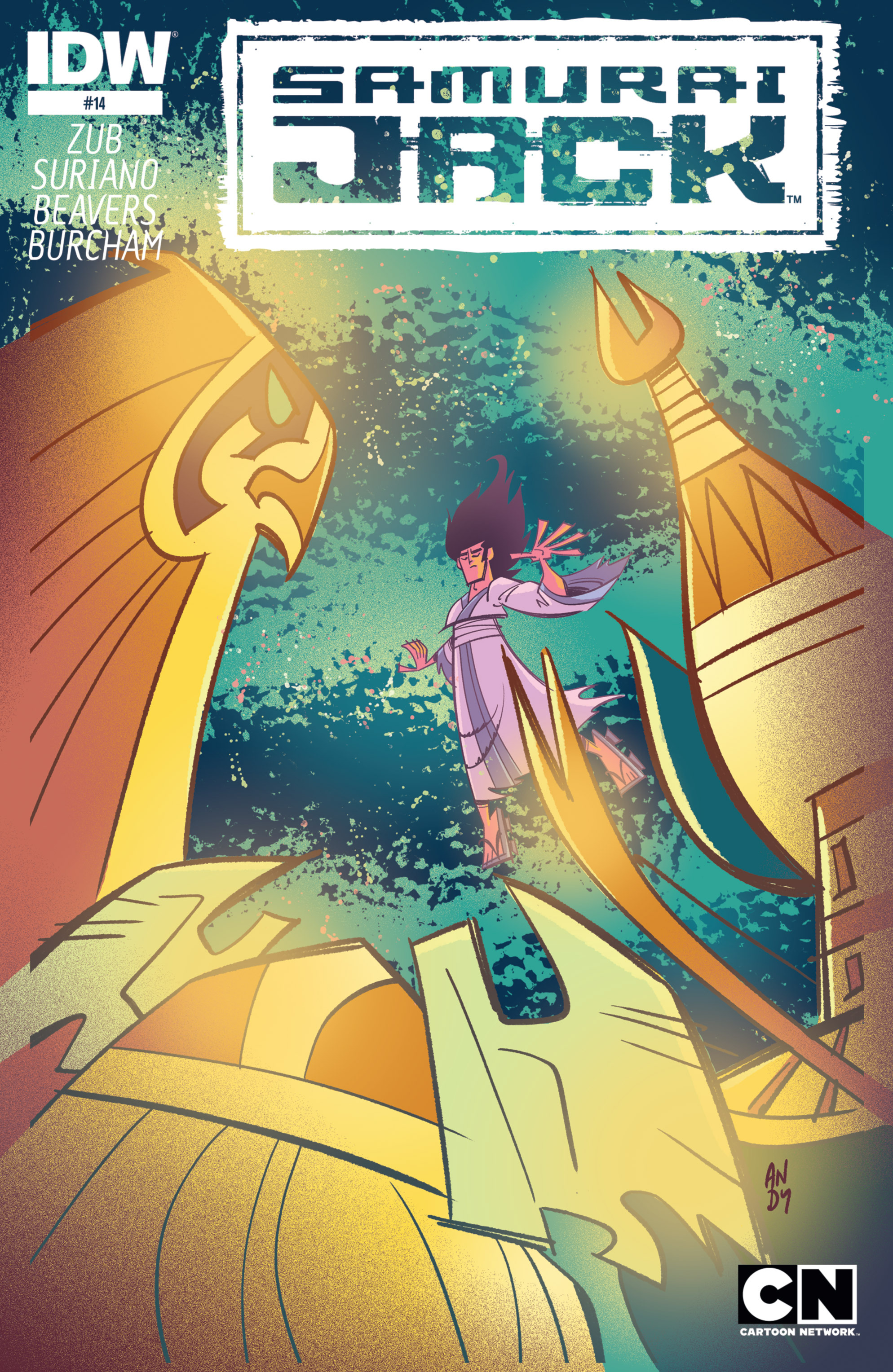 Read online Samurai Jack comic -  Issue #14 - 1