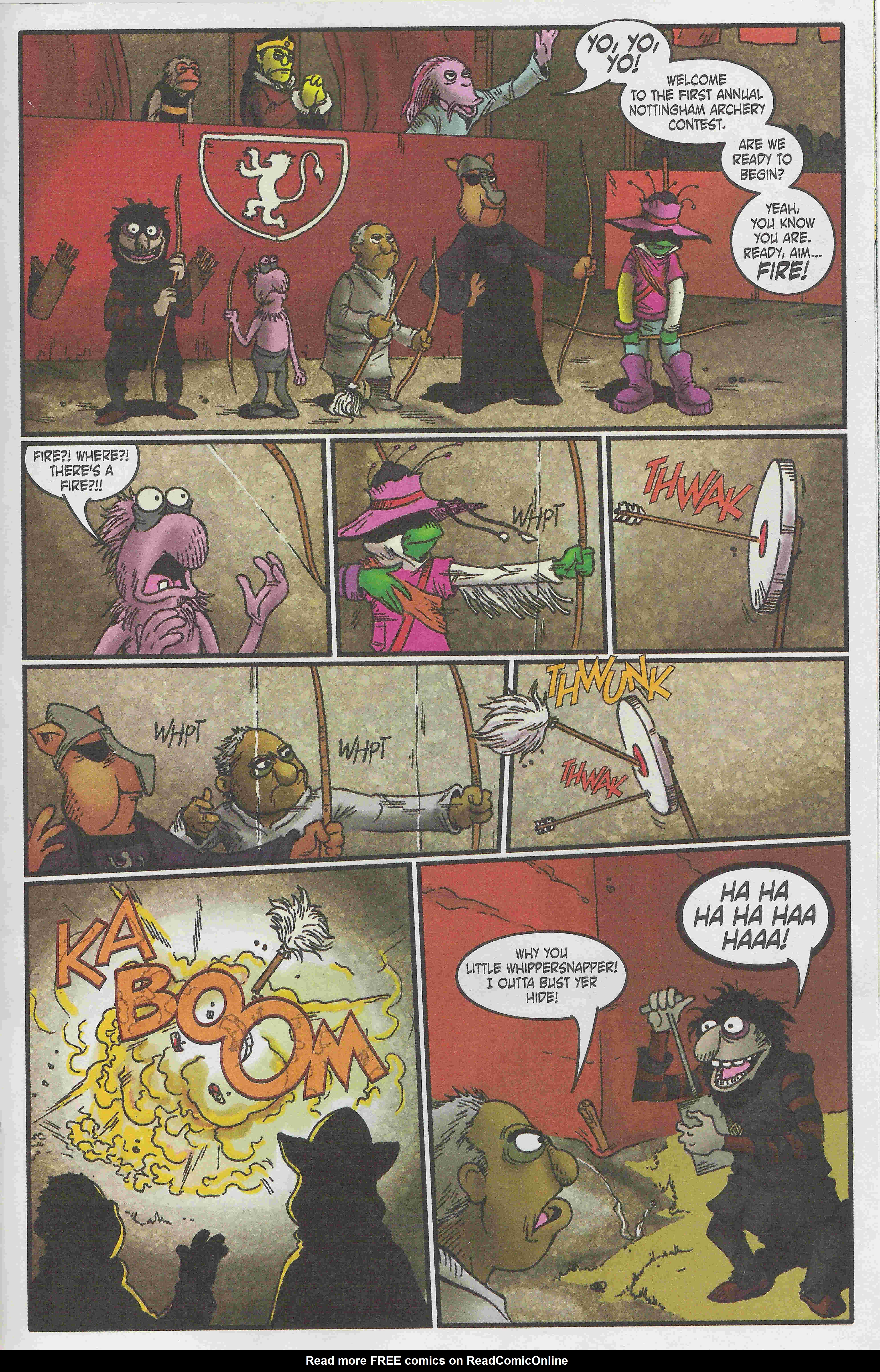 Read online Muppet Robin Hood comic -  Issue #3 - 20