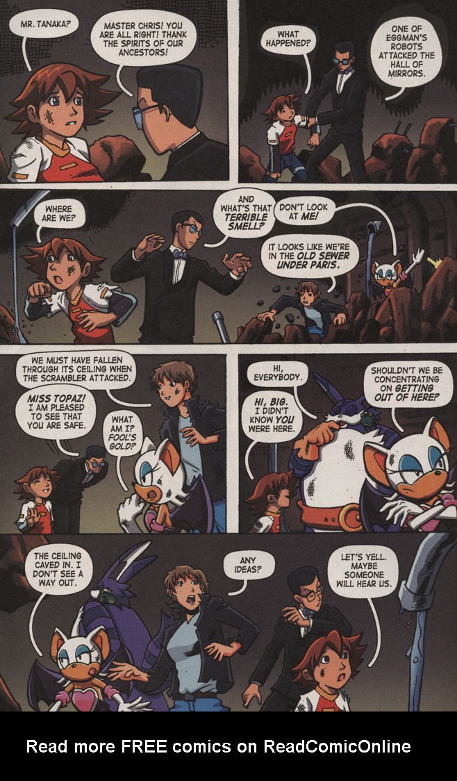 Read online Sonic X comic -  Issue #9 - 11
