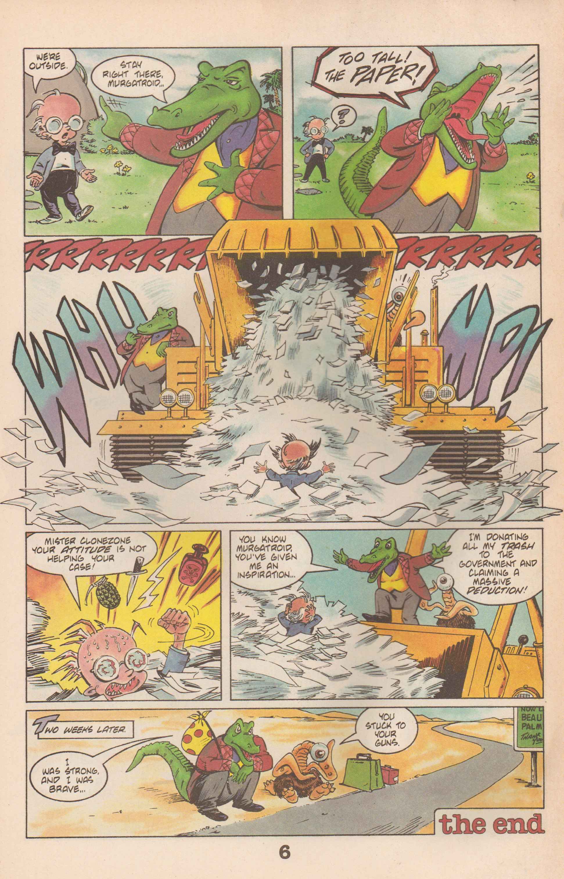 Read online The Badger comic -  Issue #31 - 32