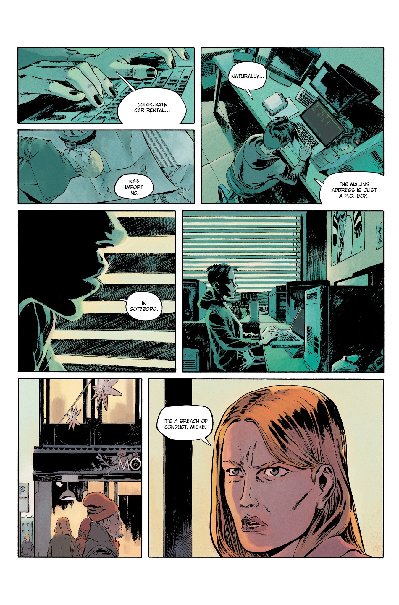 Read online Millennium: The Girl Who Played With Fire comic -  Issue #2 - 18