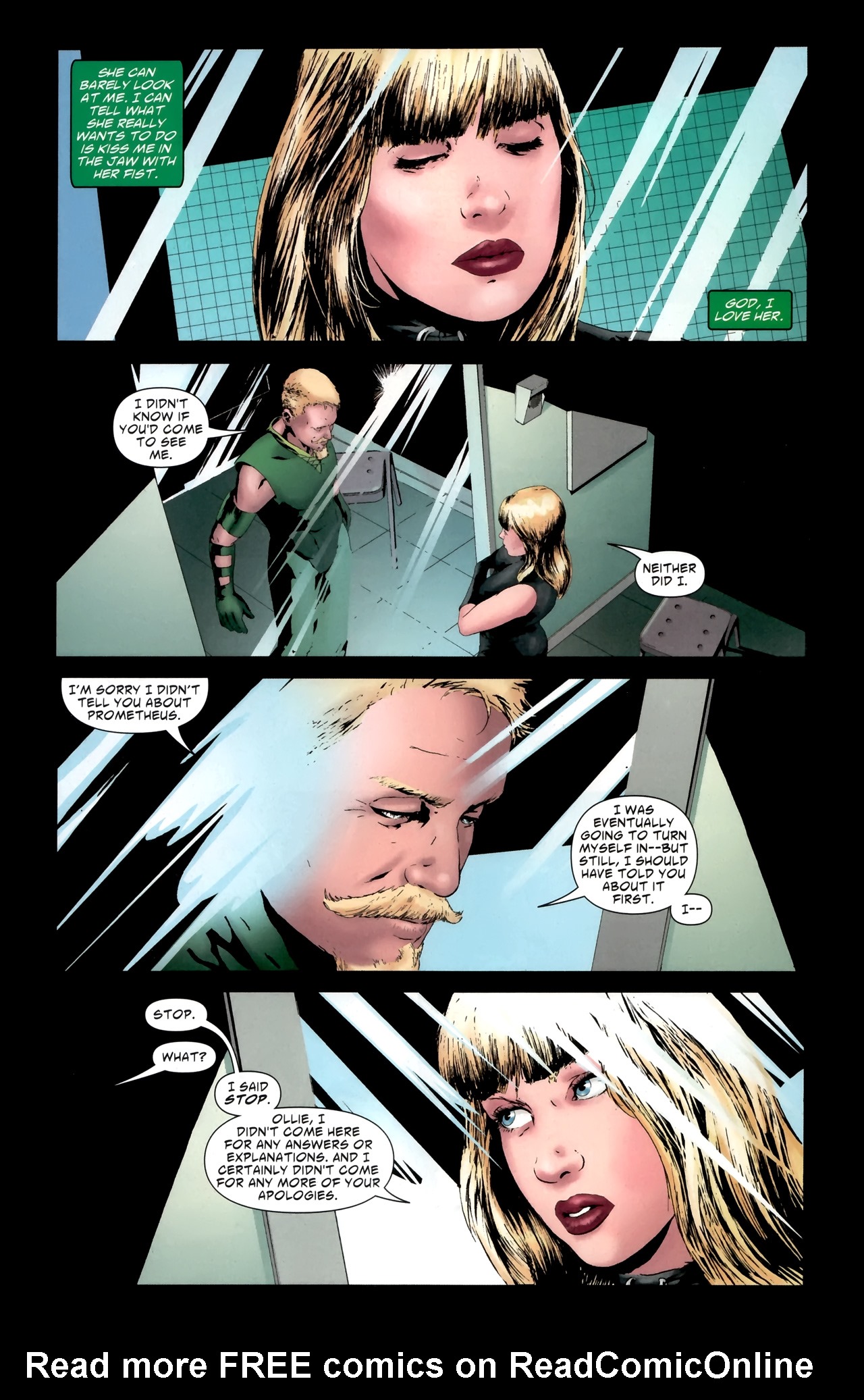 Read online Green Arrow/Black Canary comic -  Issue #32 - 11
